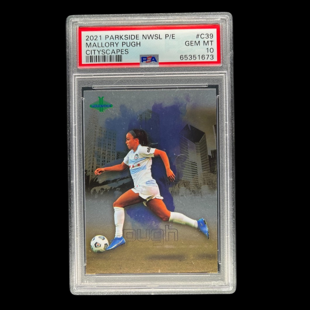 Carte Mallory Pugh 2019 Panini FIFA Femme PSA 9 - #417 Rookie Coupe Du Monde France