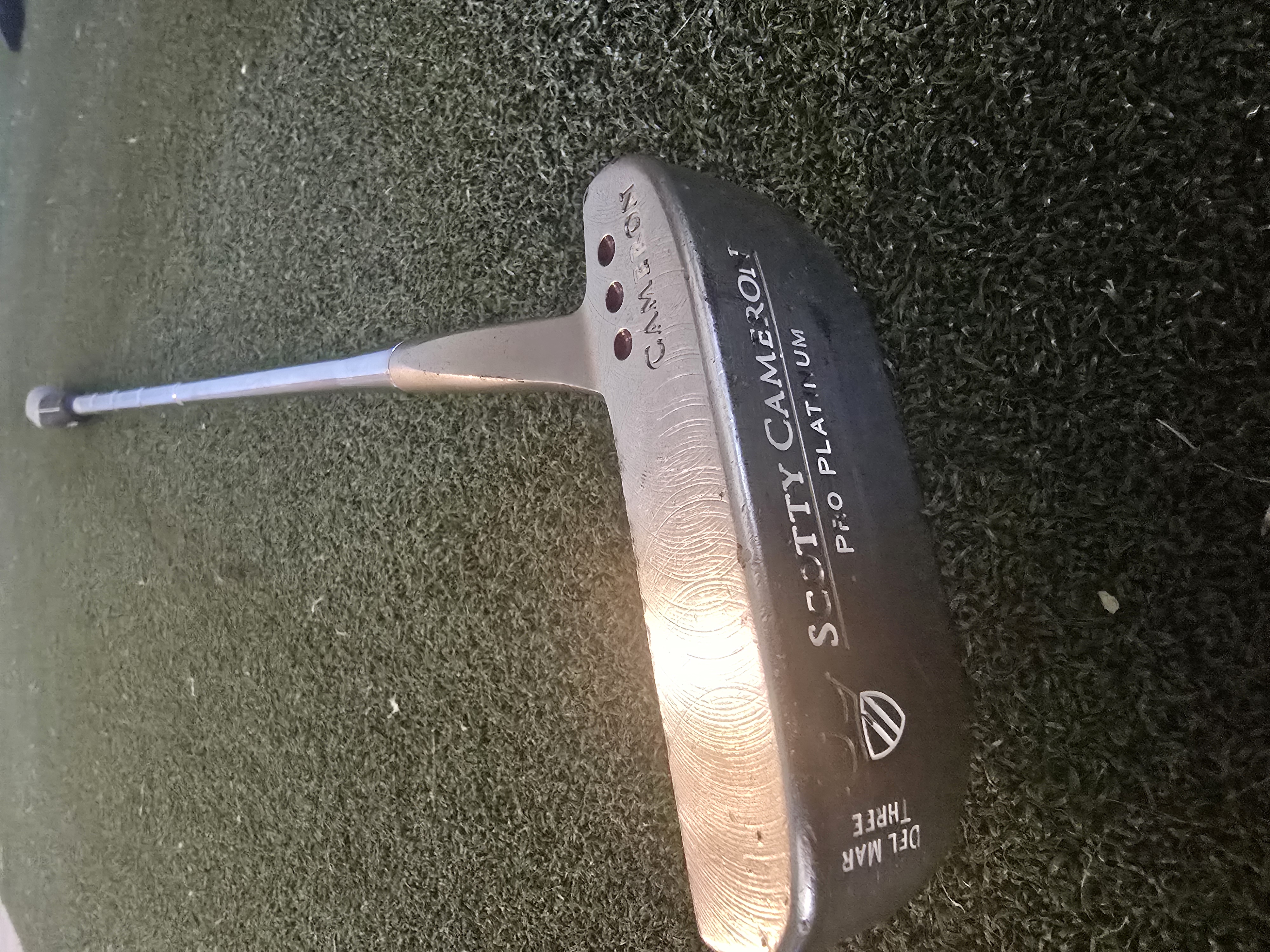 Scotty Cameron Pro Platinum Del Mar Three