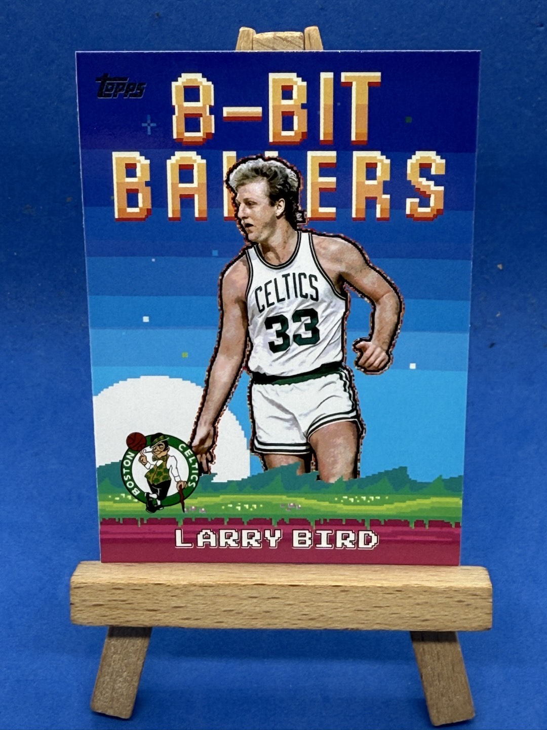 2025-26 Topps Larry Bird 8-Bit Ballers #8B-25 Boston Celtics A87