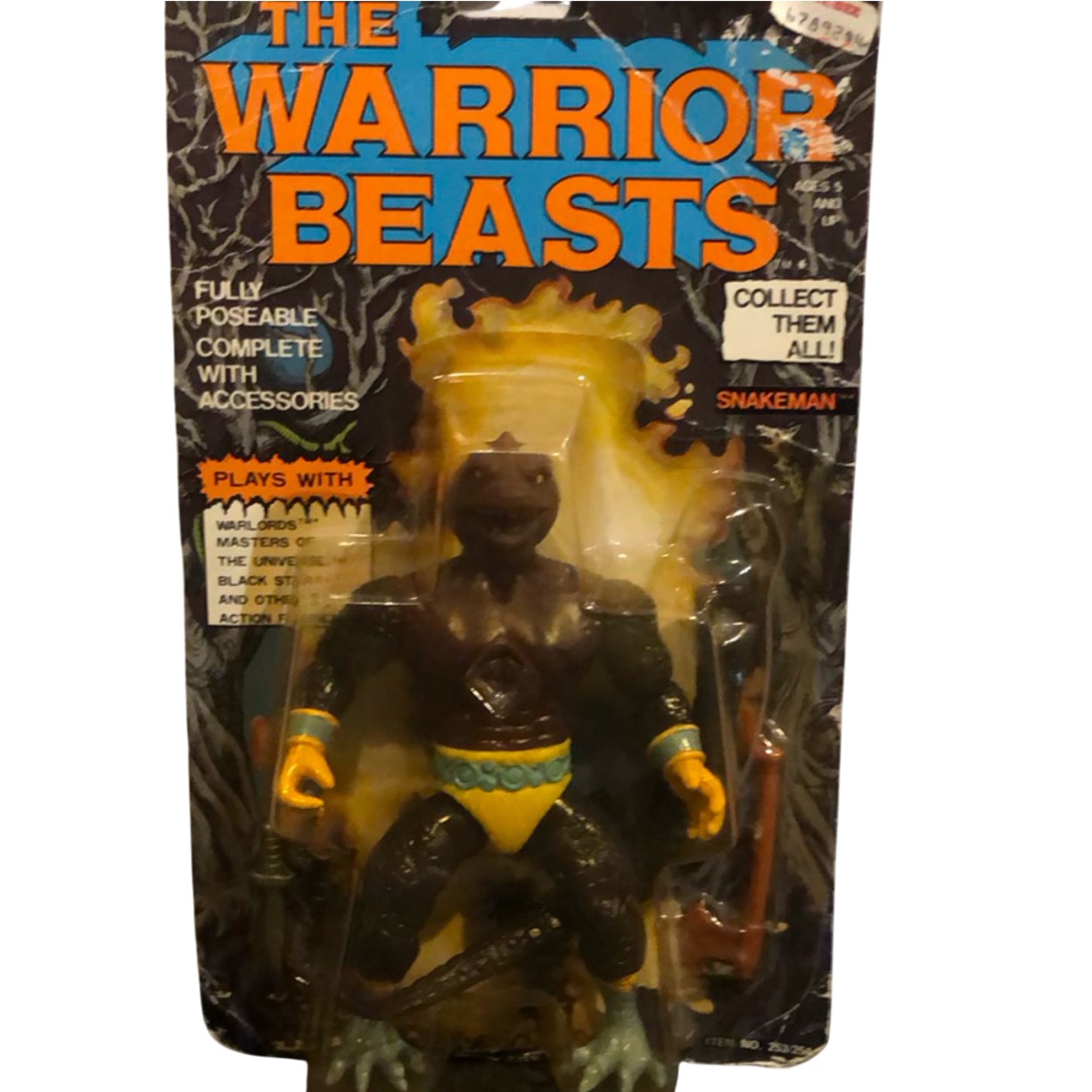 47 Remco 1982 The Warrior Beasts “Snakeman”
