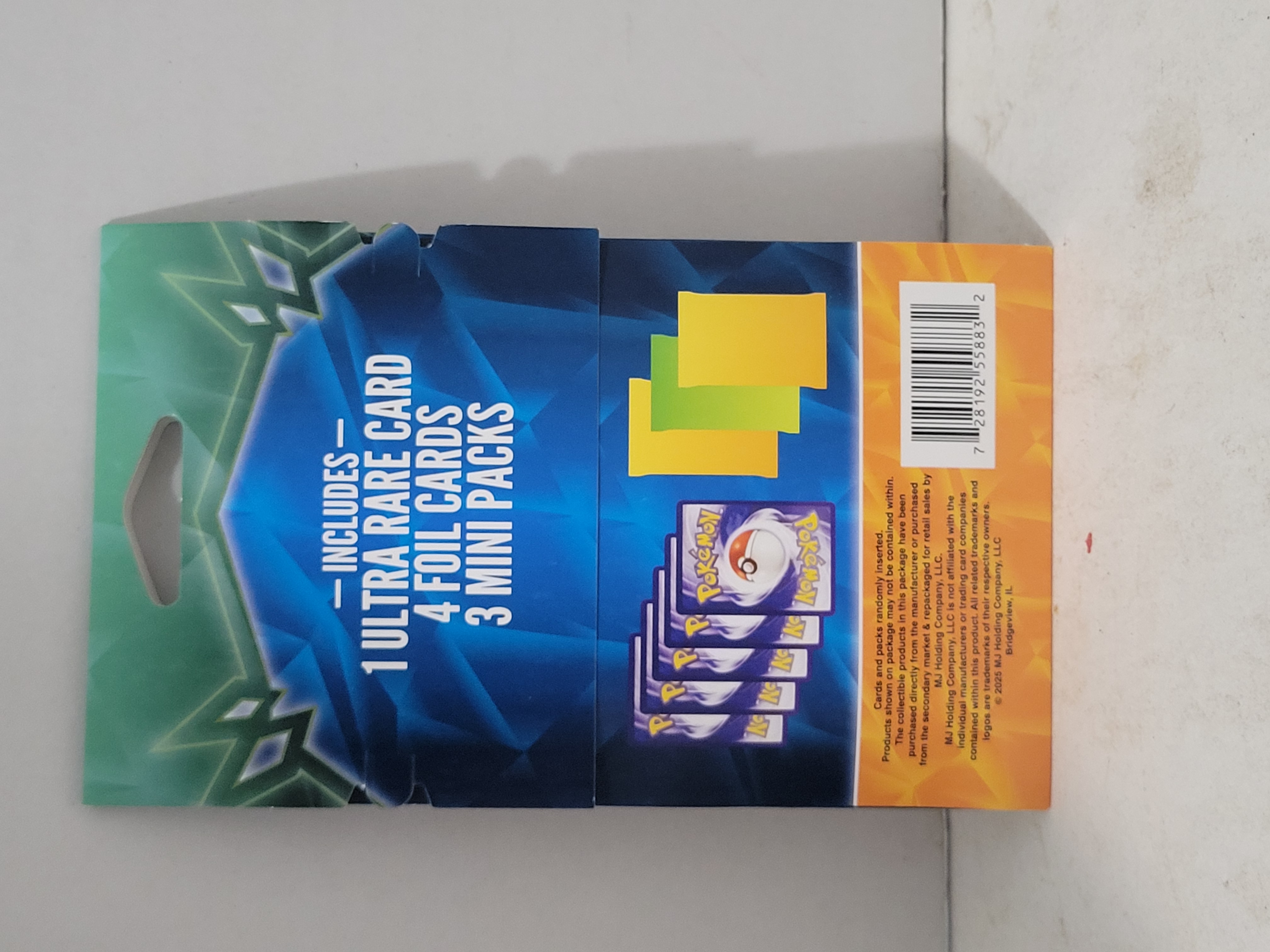 Pokemon mini Pack 3 Packs 1 Ultra Rare 4 Foil Cards