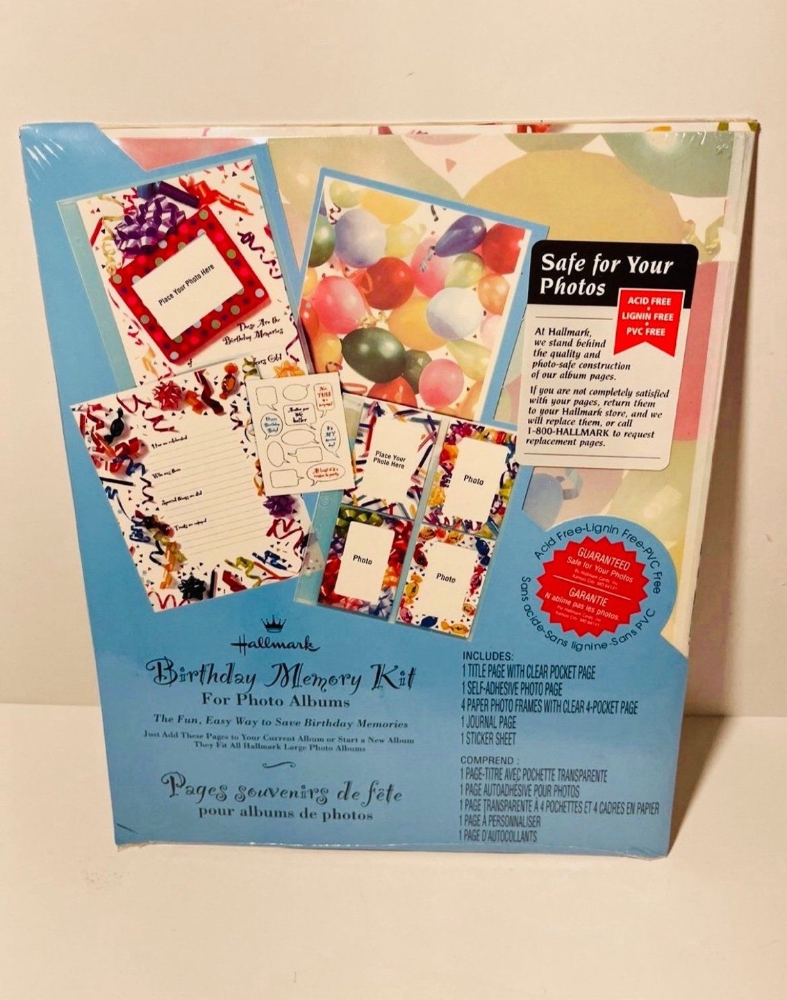 Hallmark Birthday Memory Kit For Photo Albums With Sticker Sheet AR1100 hallmark-birthday-memory-kit-for-photo-albums-with-sticker-sheet-ar1100