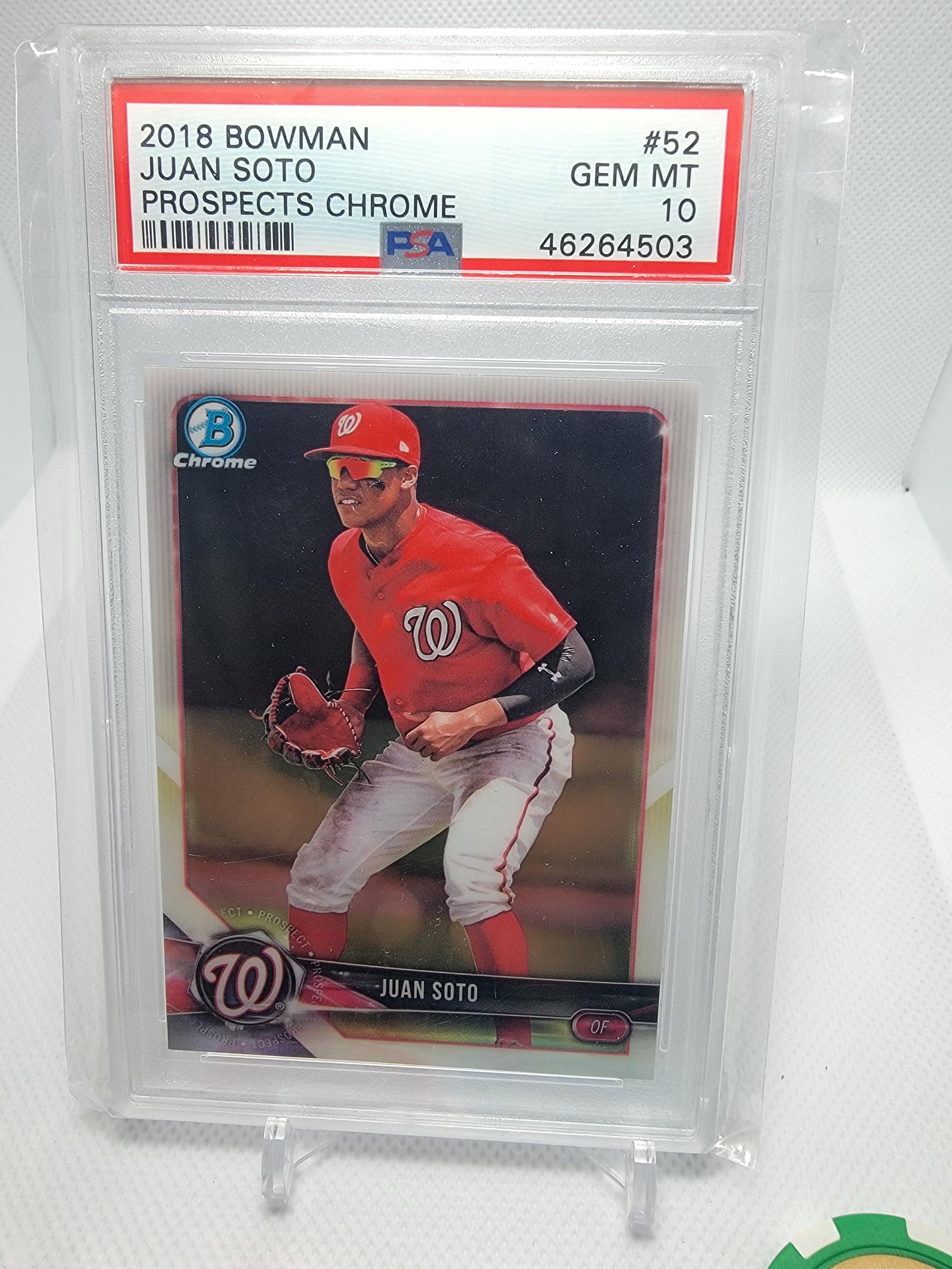 その他 2018 Bowman's B Perfomer Juan Soto PSA10 Juan Soto - 2018 Bowman's Best Best Performers RC PSA 10 | eBay