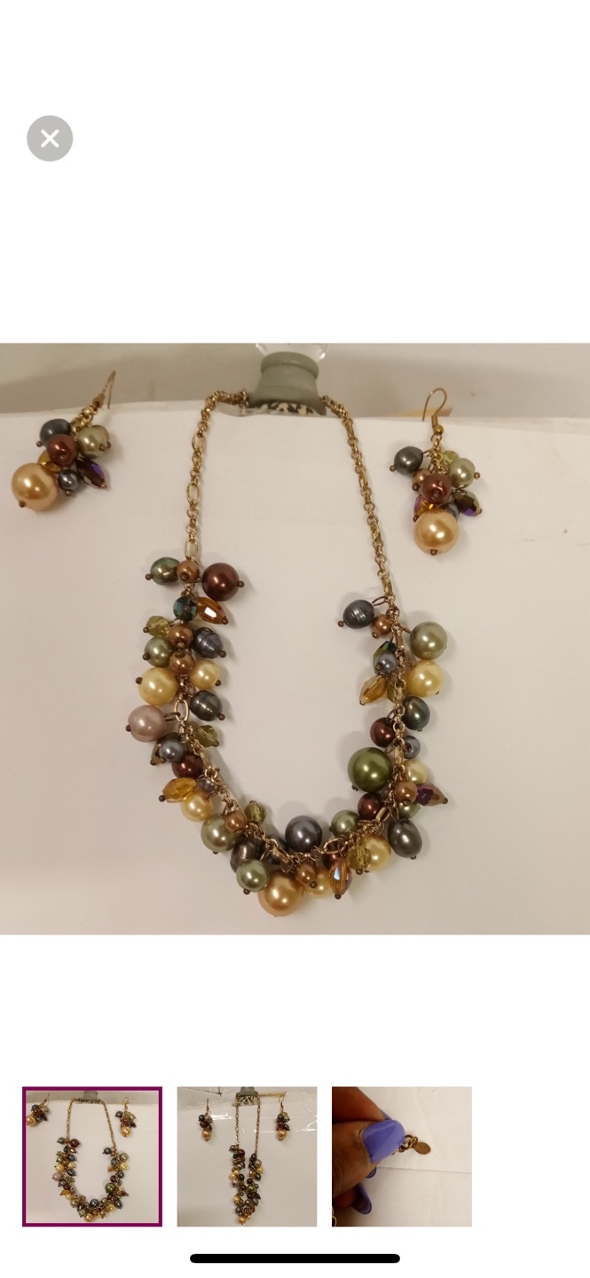Vintage Premier Designs Jewelry Set