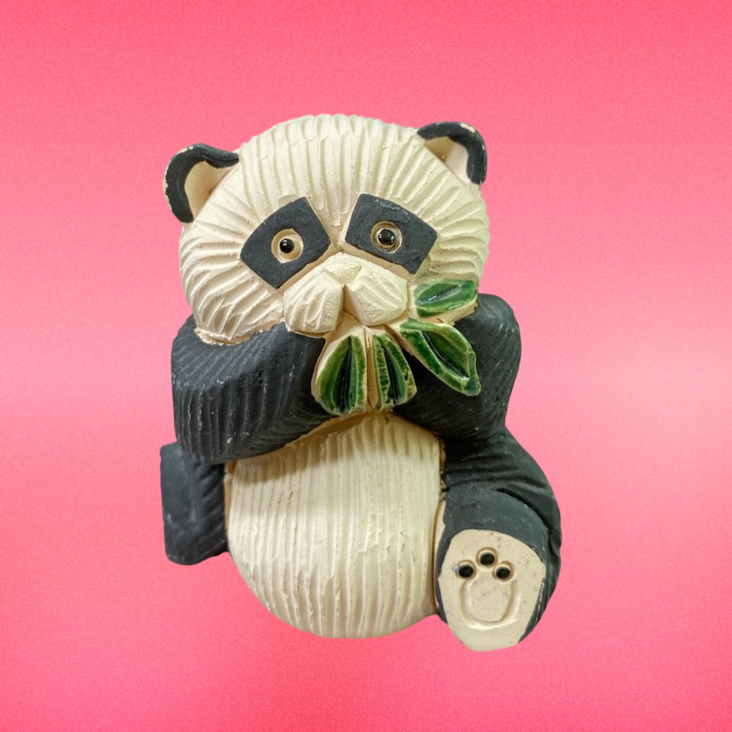 Artesania Riconada Panda Figurine