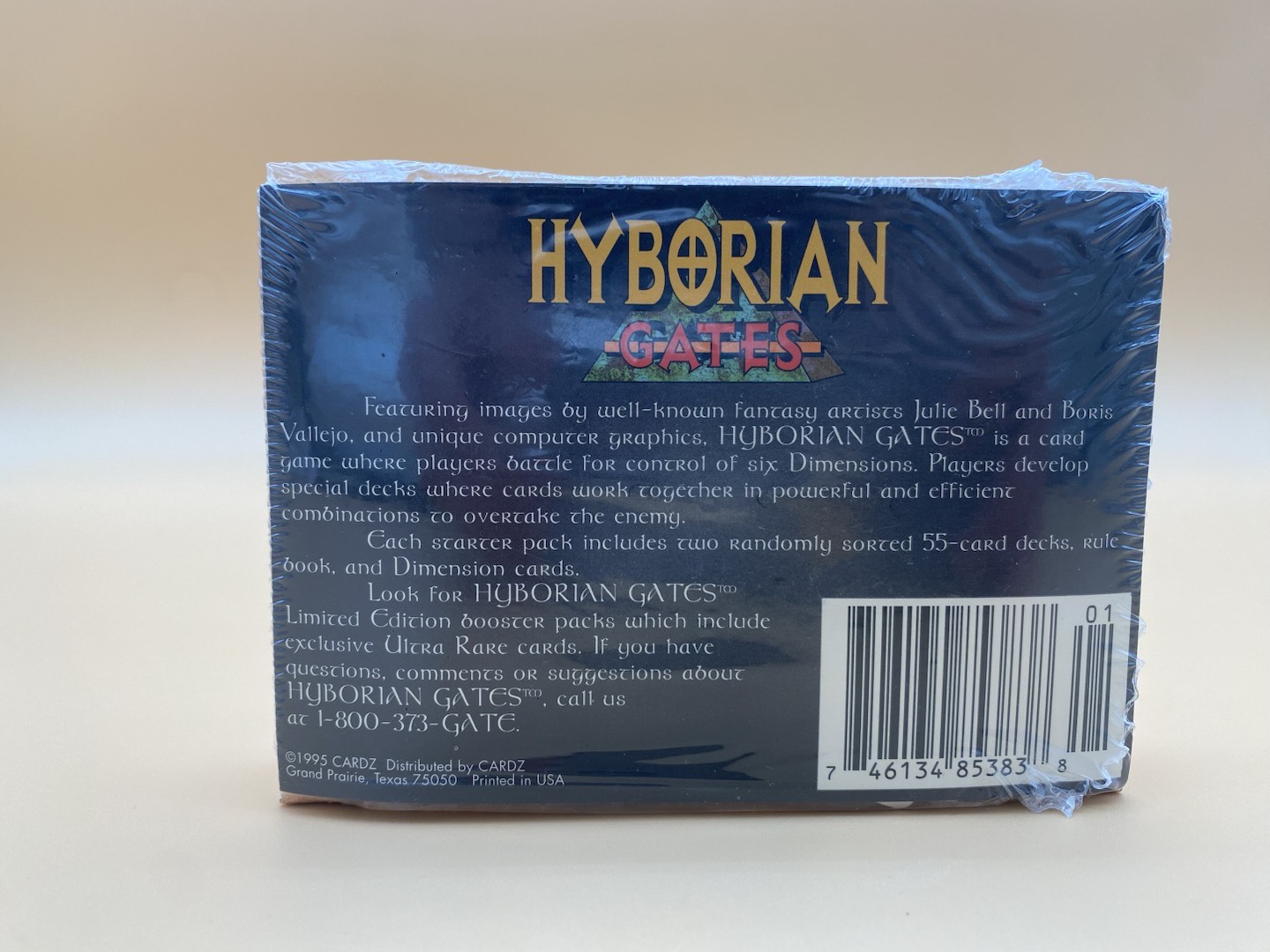 Hyborian Gates Limited Edition CCG Starter Pack - Sealed - VTG 1995 Cardz Hyborian Gates Limited Edition CCG Starter Pack - Sealed - VTG 1995 Cardz