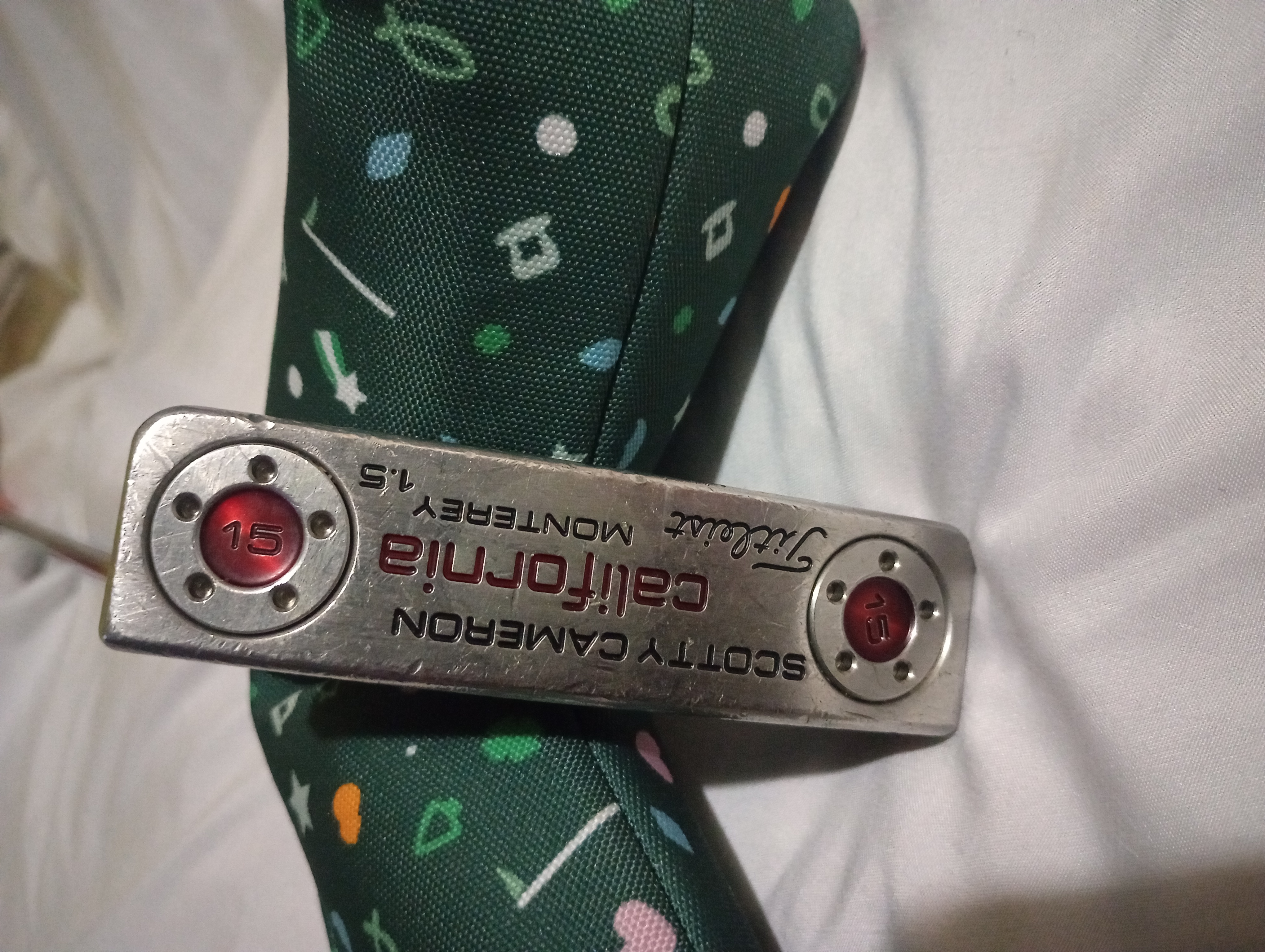 入手困難　Scotty Cameron アメリカ国旗 リーシュ Scotty Cameron California Monterey 1.5