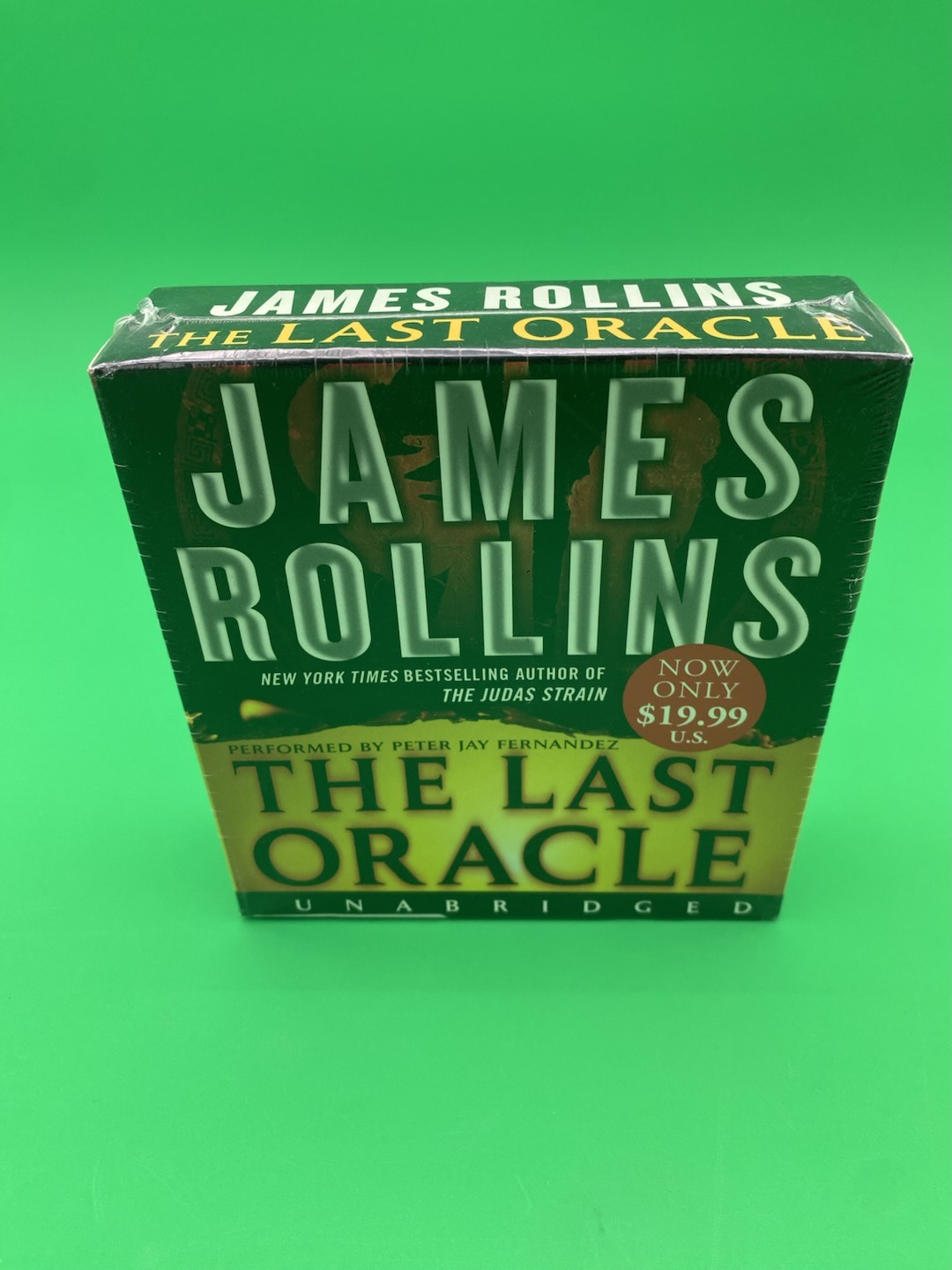 Last Oracle Version The Last Oracle by James Rollins Unabridged 12-CD Audiobook - Sealed - 2008