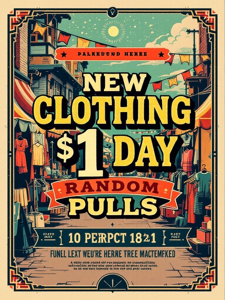 Random Pull Pictures New Clothing Random Pull $1 Start