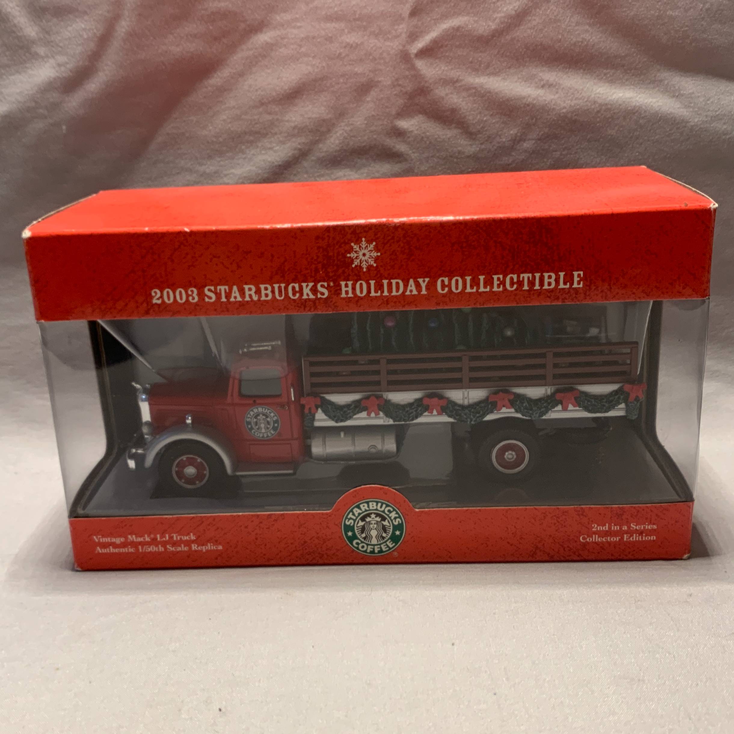 2003 Starbucks Holiday Collectable - Vintage 1940 Mack LJ Truck