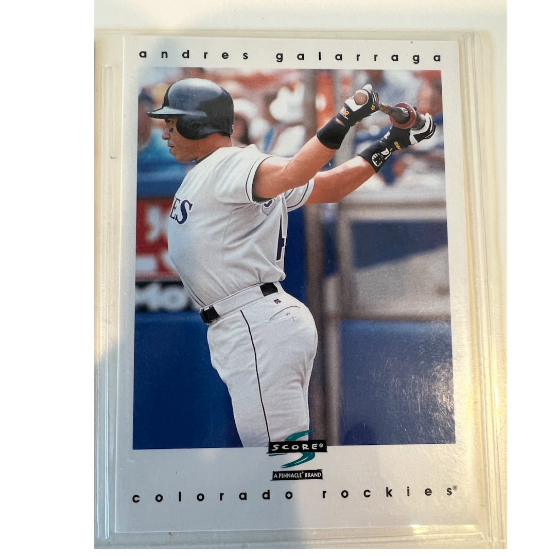 Andres Galarraga Score Colorado Rockies