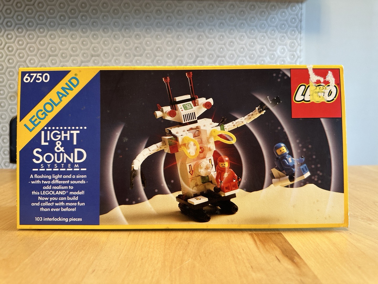 LEGO Sonic Robot, Classic Space 6750, 100% Complete W/ Box 