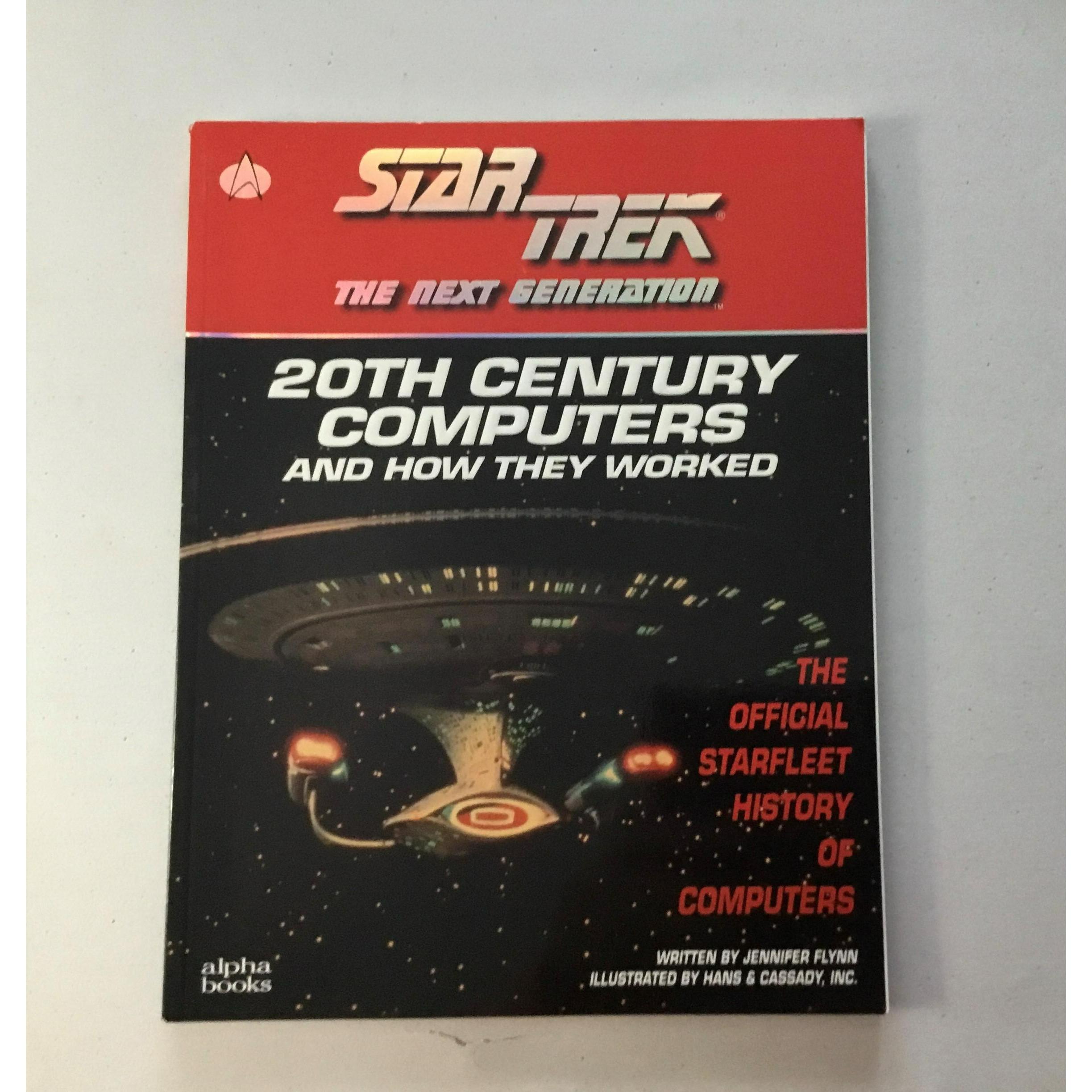Star Trek Book, 20th Century Computers, Alpha Books, Vintage, High ...