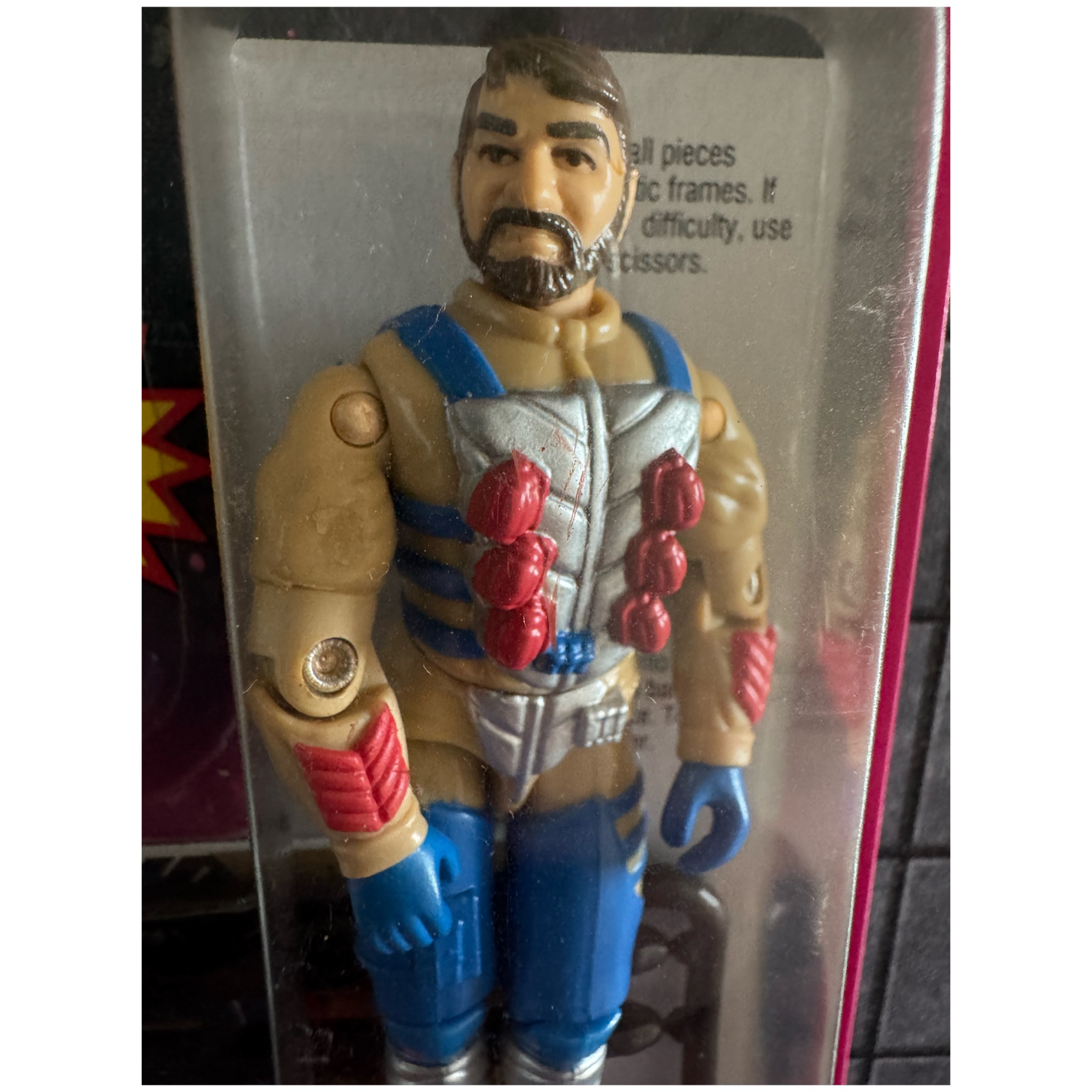 1993 GI Joe Star Brigade Ozone v2 MOC MOSC