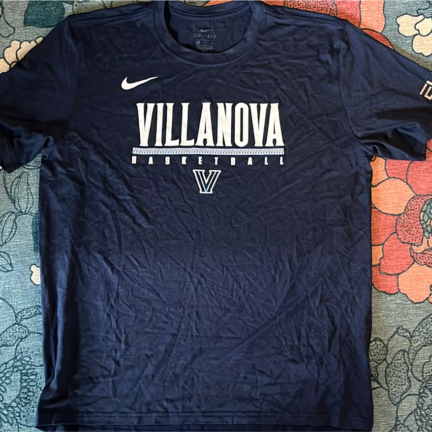 villanova dri fit t shirt