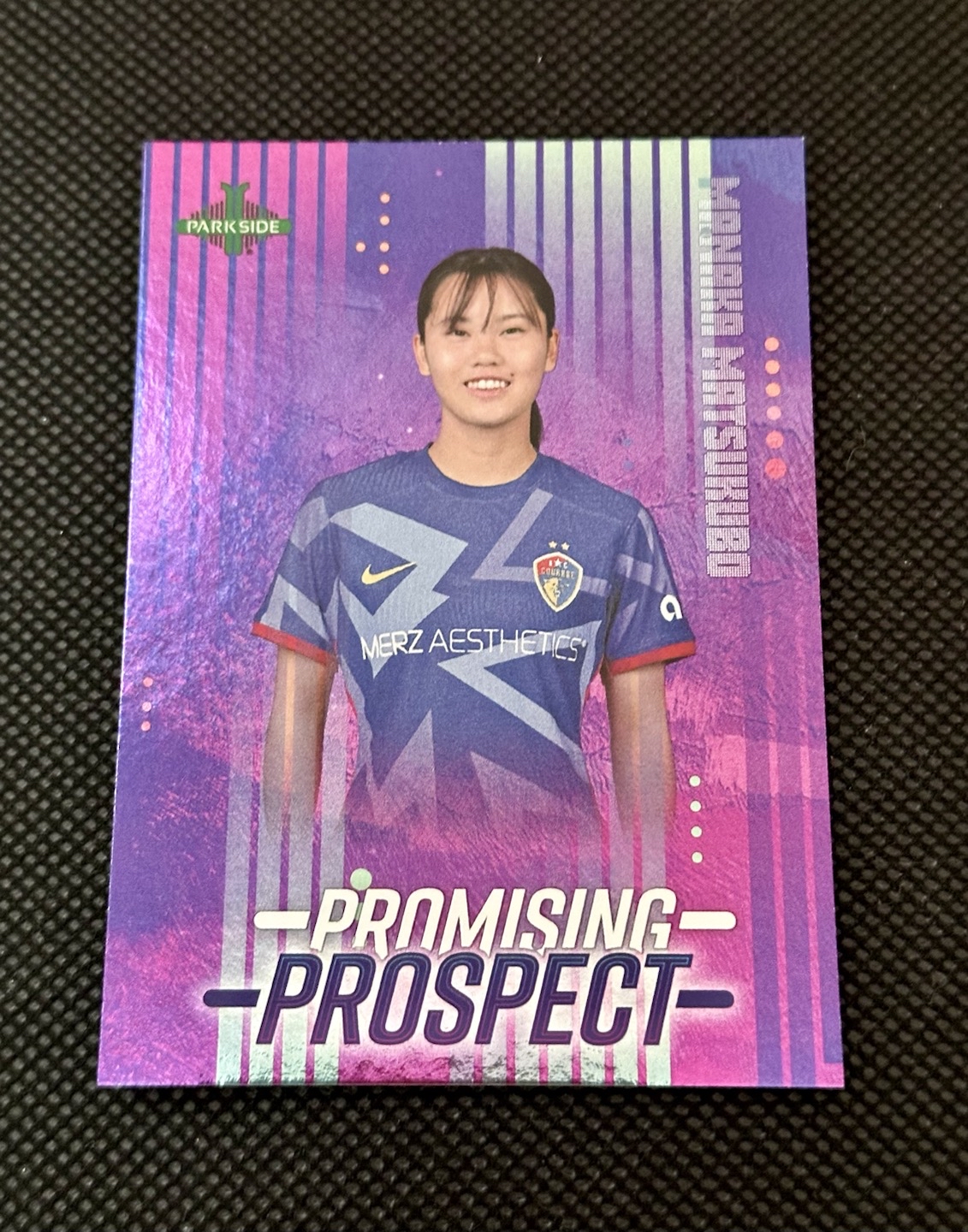 MANAKA MATSUKUBO Promising Prospect RC North Carolina Courage 2024 Parkside