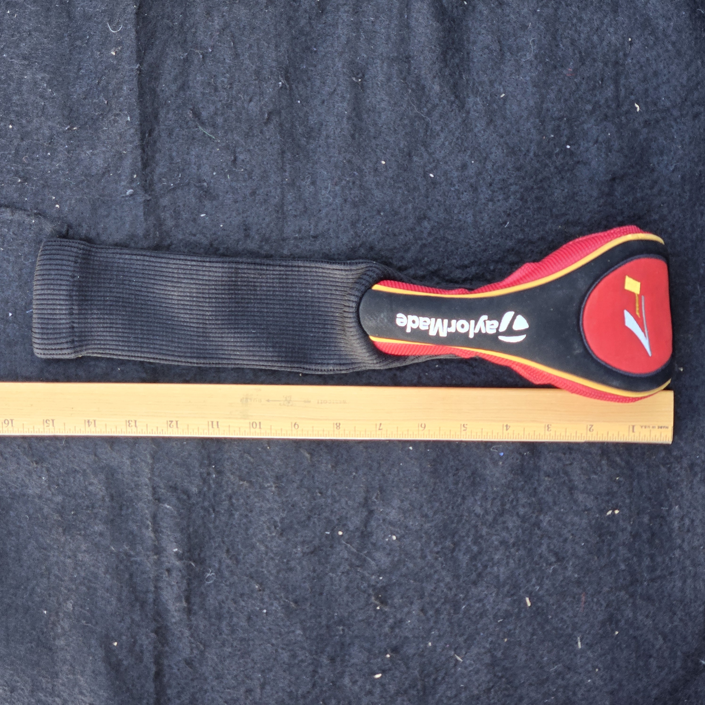 Taylormade R7 Mini Driver Cover TaylorMade Golf R7 Driver Head Cover Red Black Yellow Worn with ...