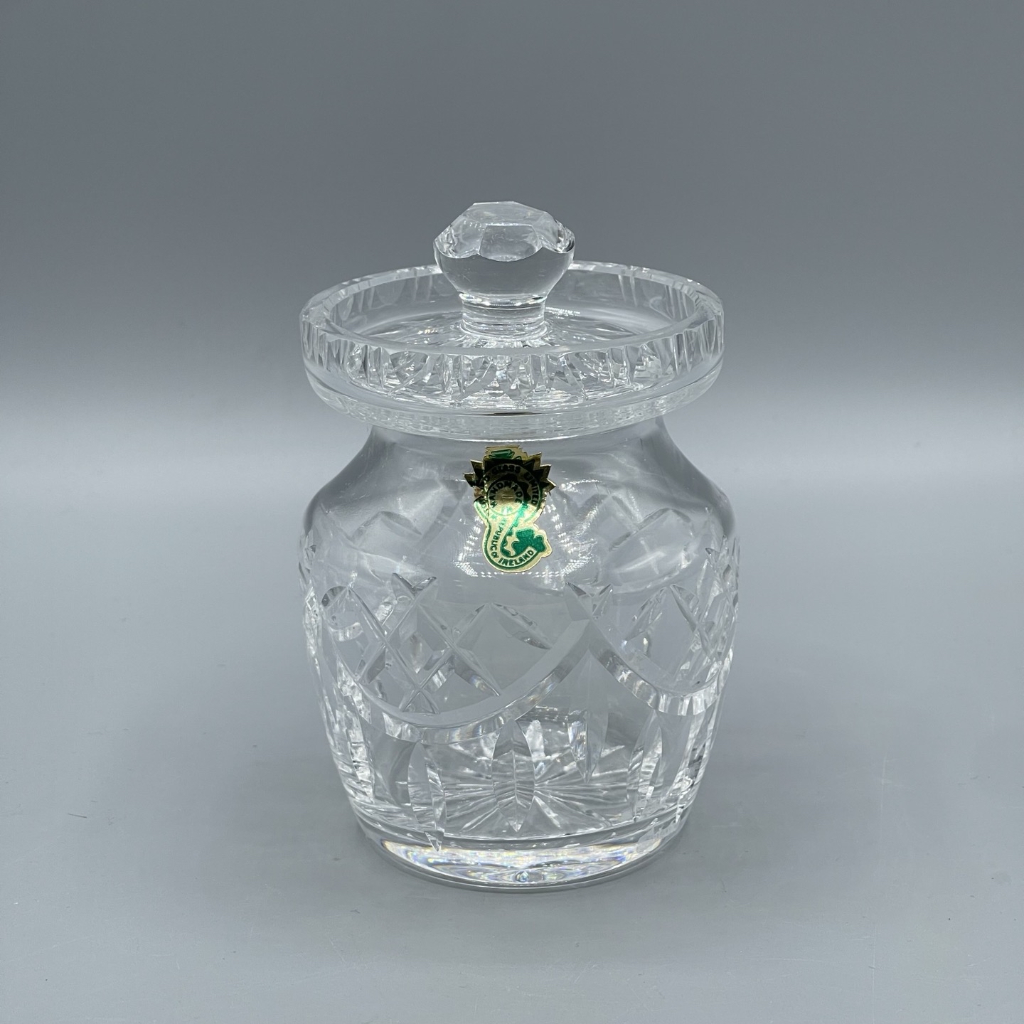 Waterford Crystal Honey Pot / Jam Jar