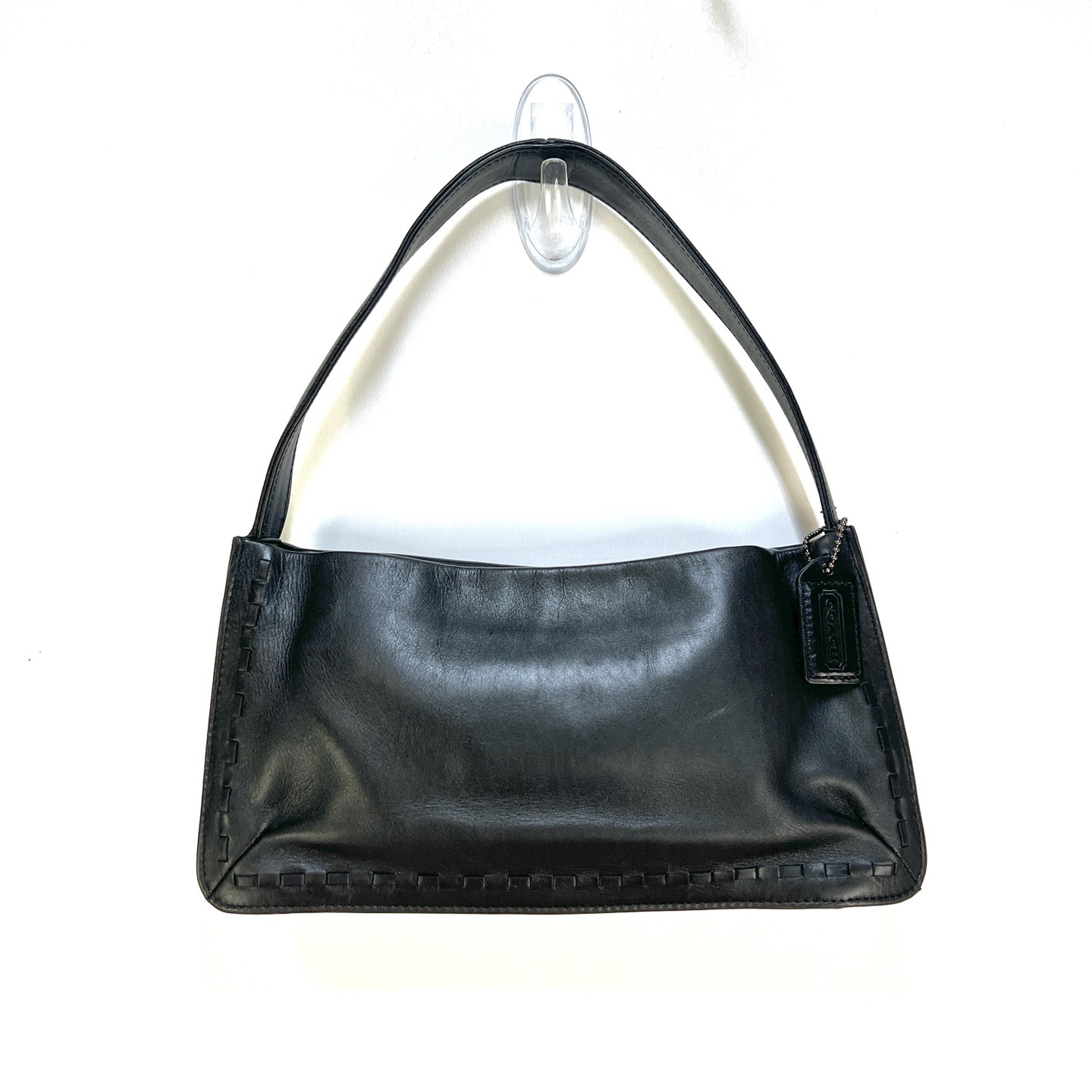 Coach Black Leather Shoulder Bag 9468