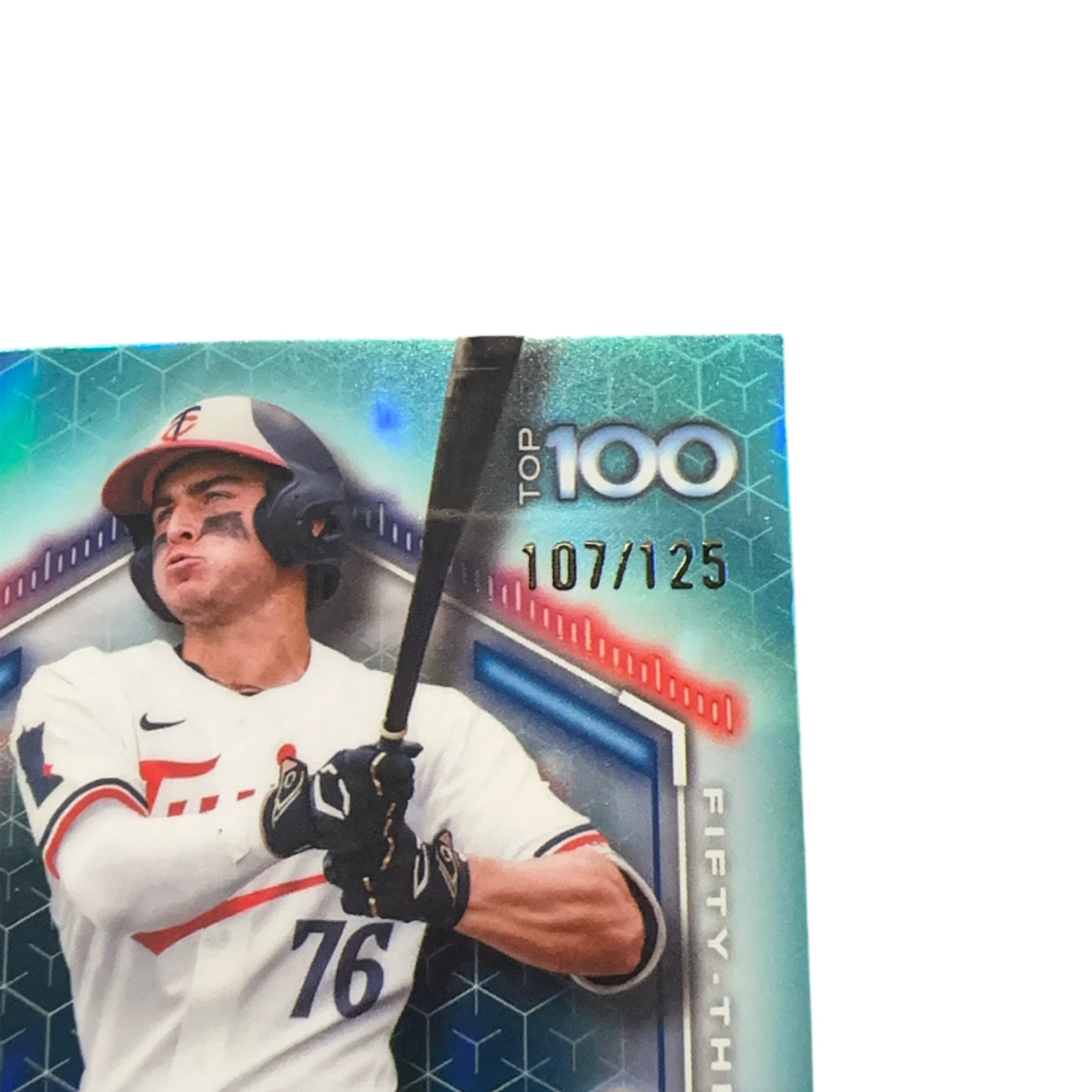 Marek Houston 2026 Bowman Chrome Top 100 Aqua 107/125