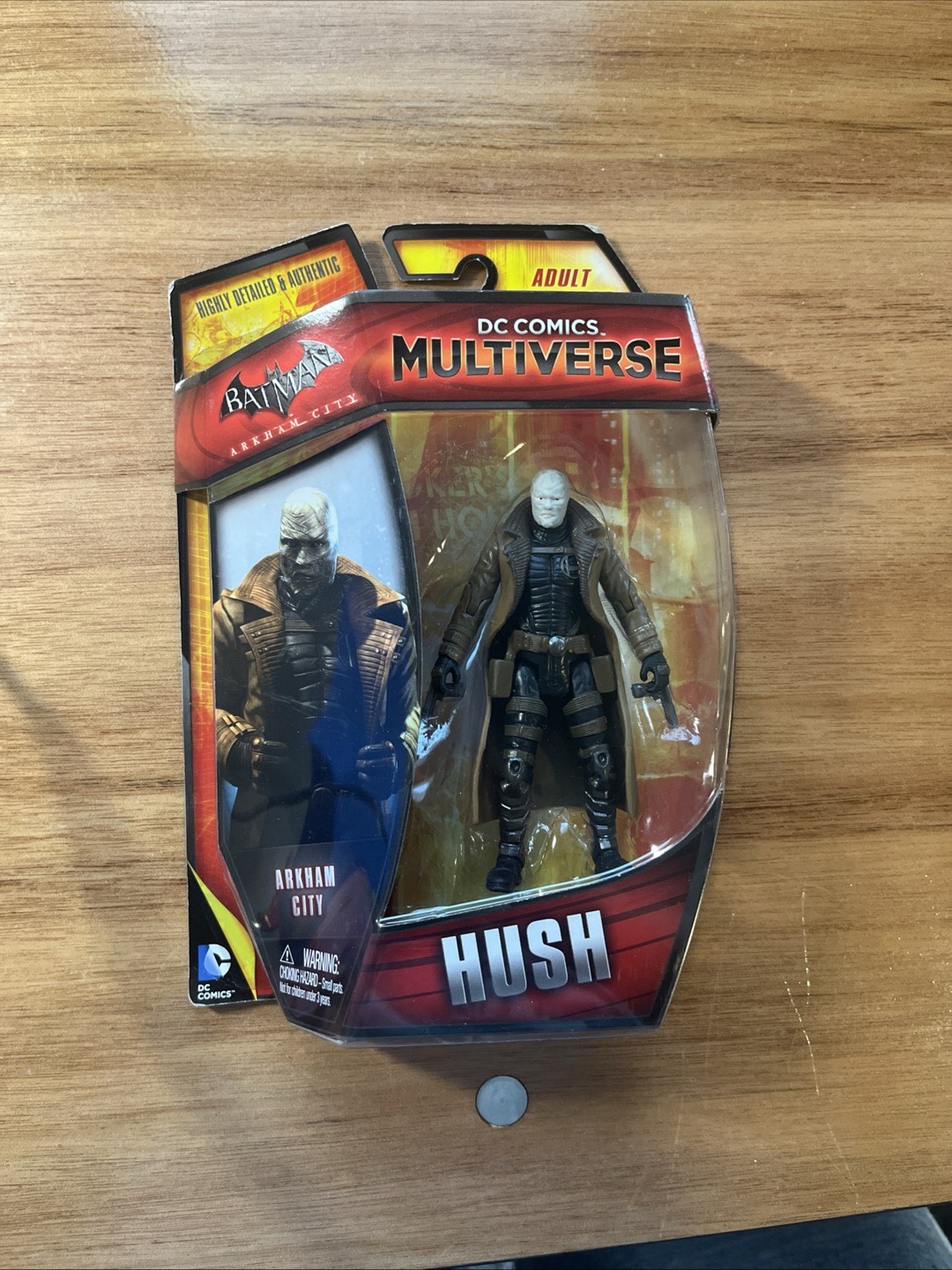 Hush Batman Arkham City Action Figure DC Comics Multiverse 2014 Mattel