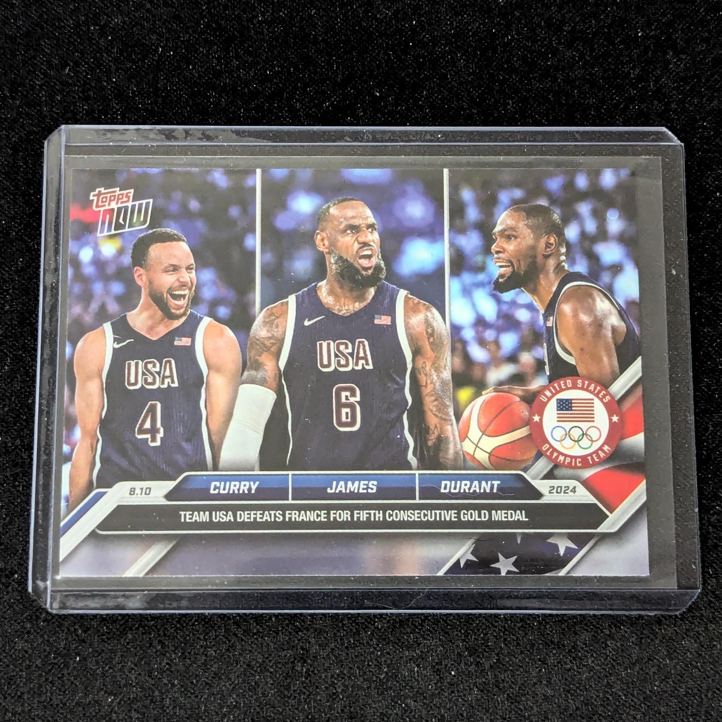 Olympic trading cards