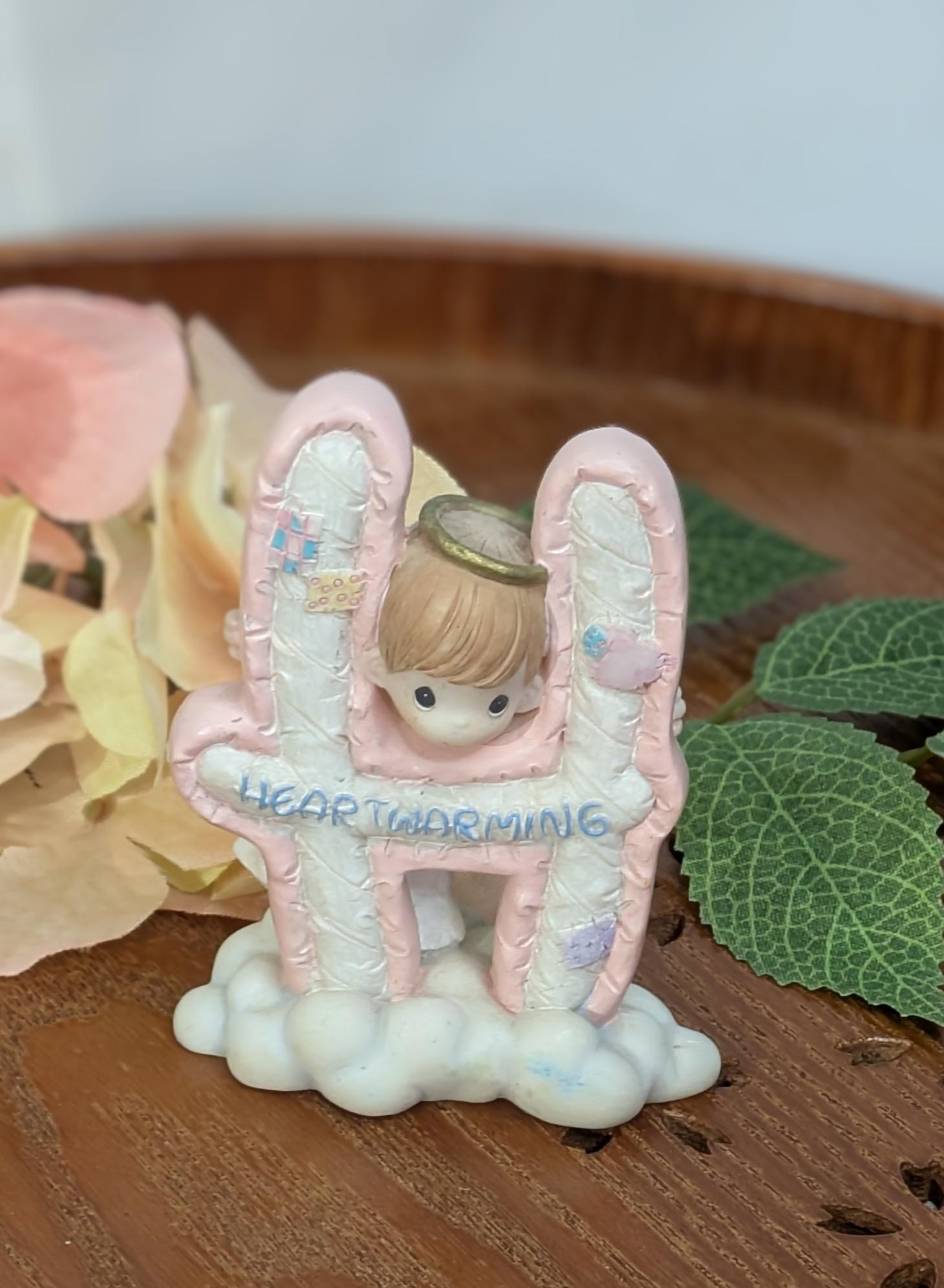 Precious Moments Alphabet Figurine Letter H Heartwarming 2.75" Figurine ...