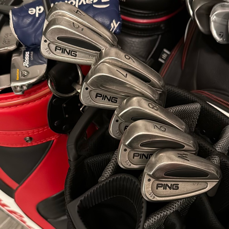 Ping S59 Black Dot Iron Set 4-PW - Ping Z-Z65 Stiff Flex Shafts