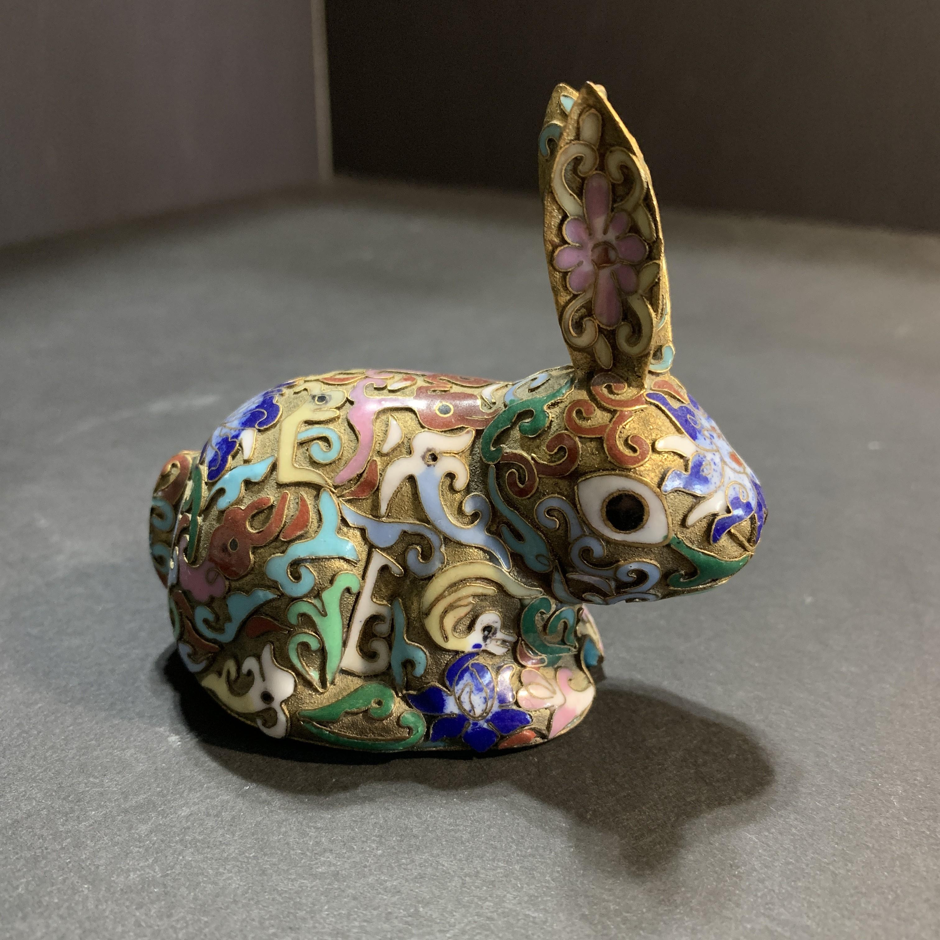 Cloisonne Rabbit