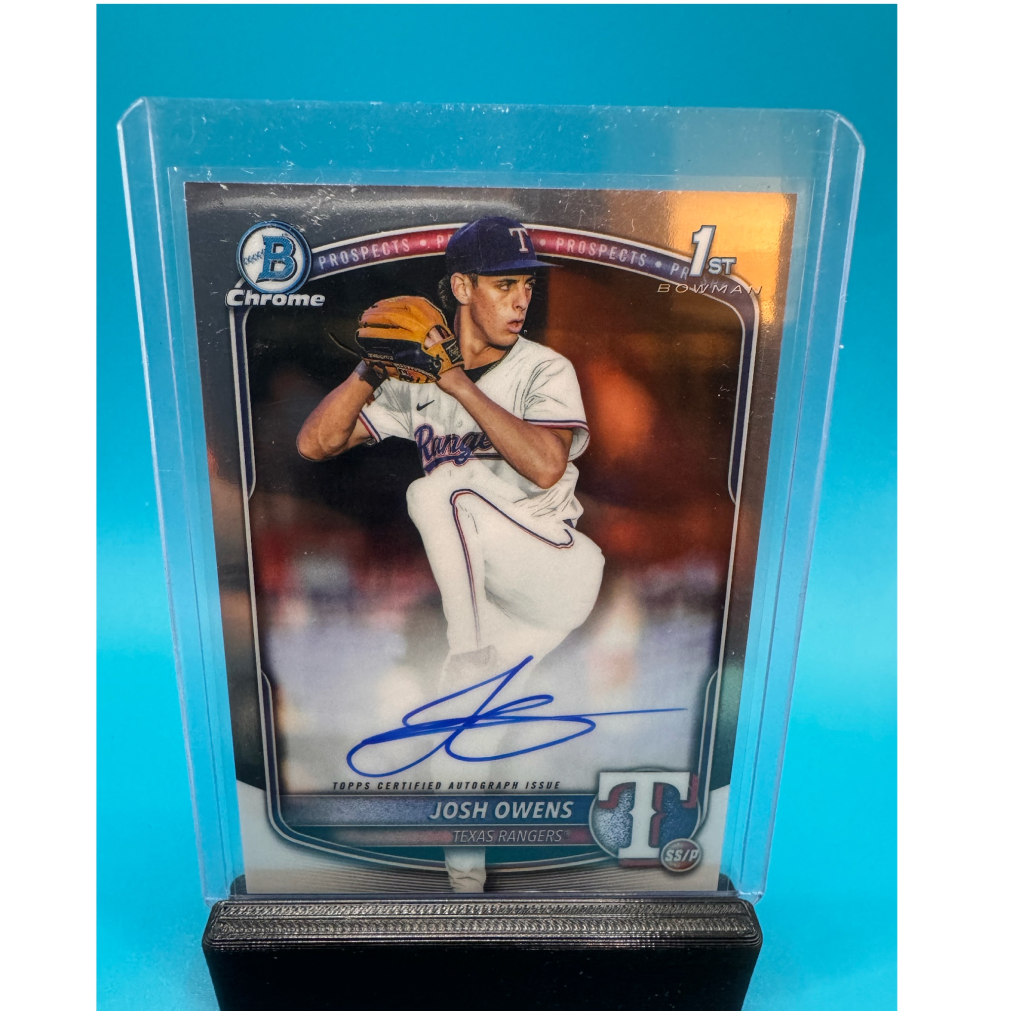 CHASING CARDBOARD · Justin Gonzales 1st Bowman Chrome Boston Red Sox