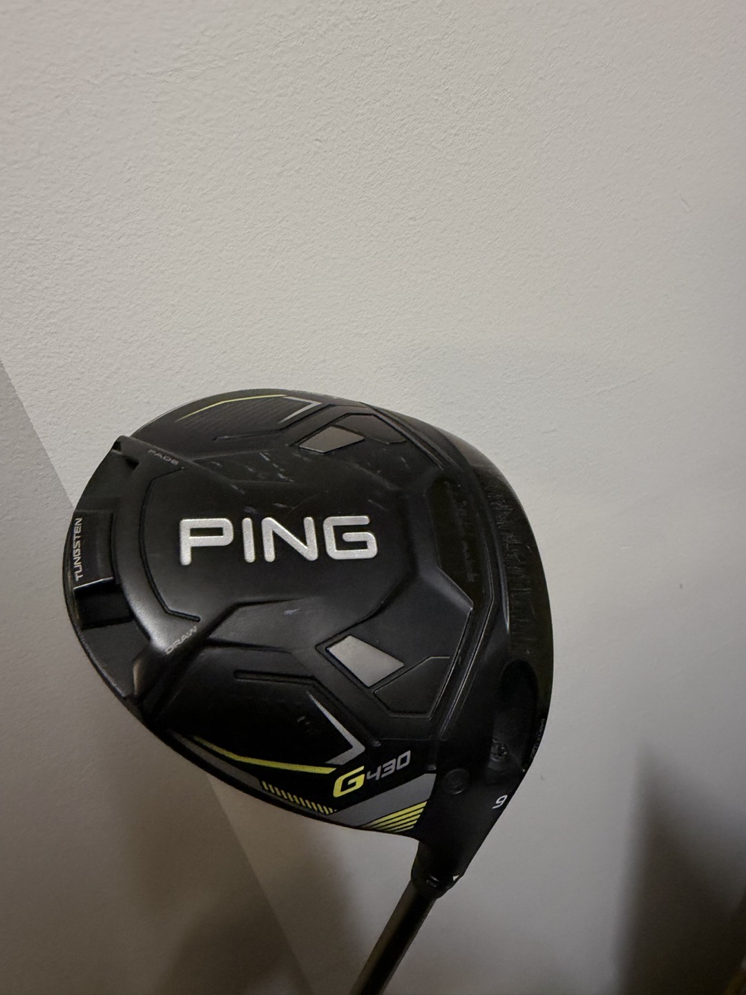 Ping G430 LST Driver – 9° – Tour 2.0 Chrome 65 Stiff – Headcover