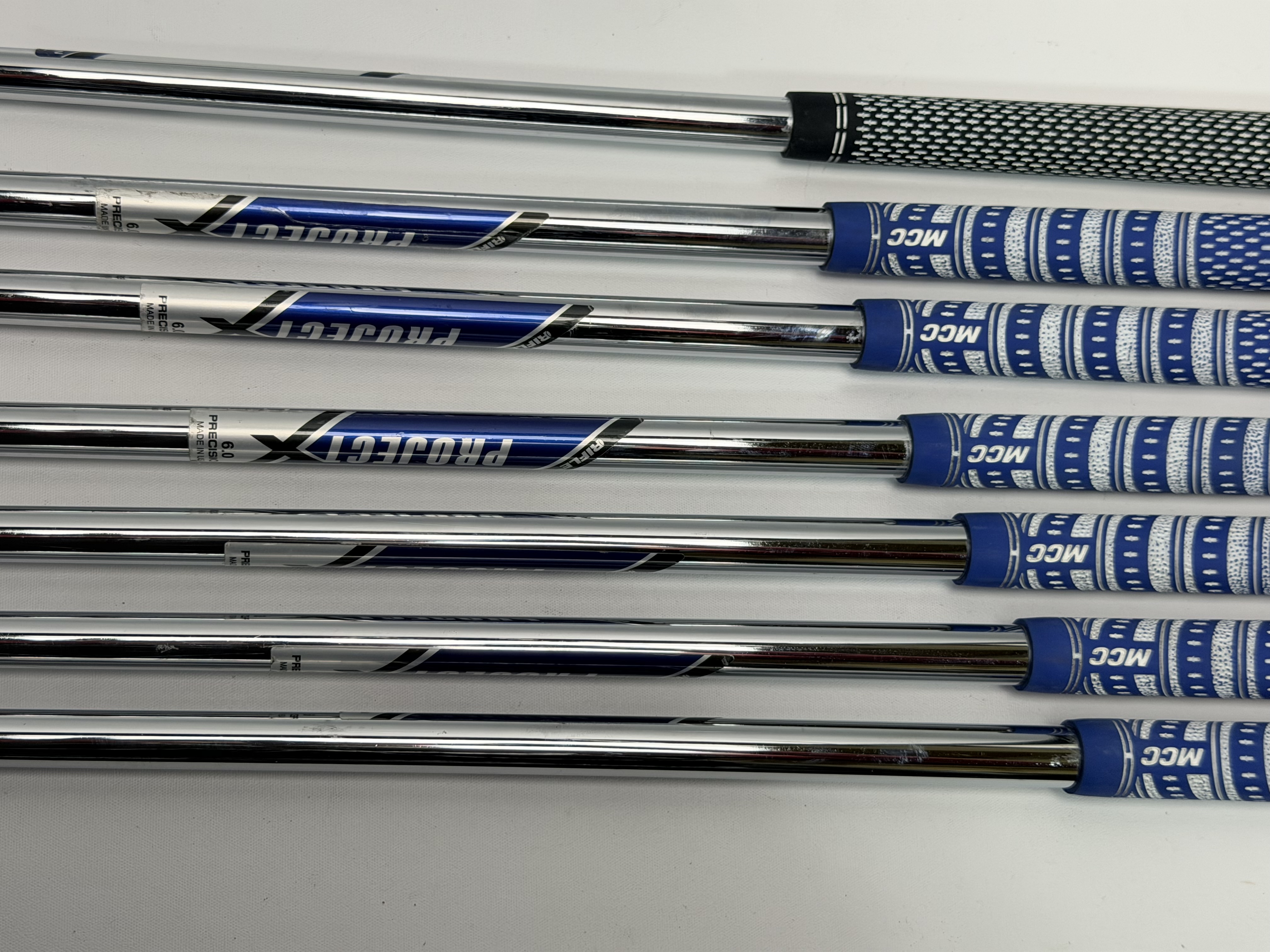 Ping i230 Orange Dot 5-UW Iron Set Project X Rifle 6.0 Stiff Flex