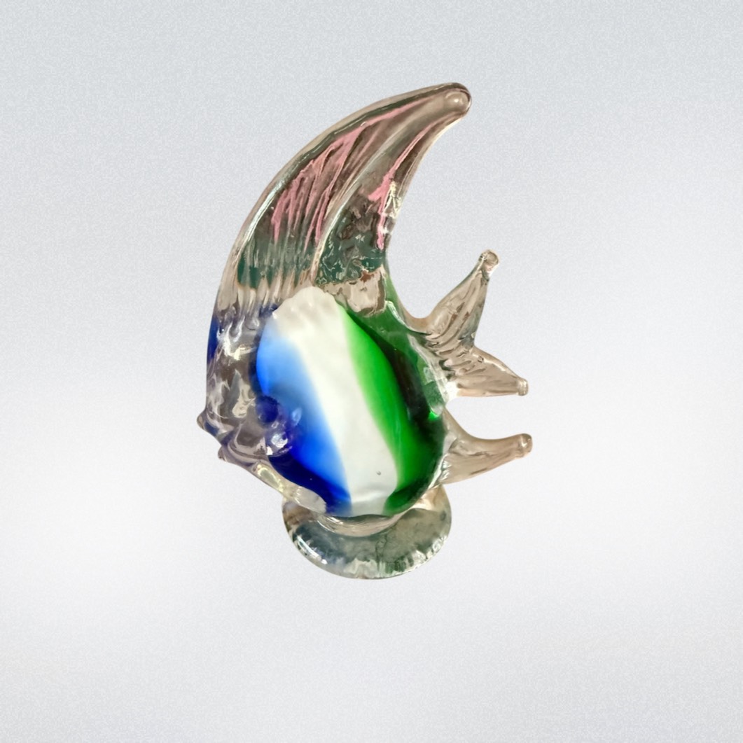 Angel Fish Art Glass