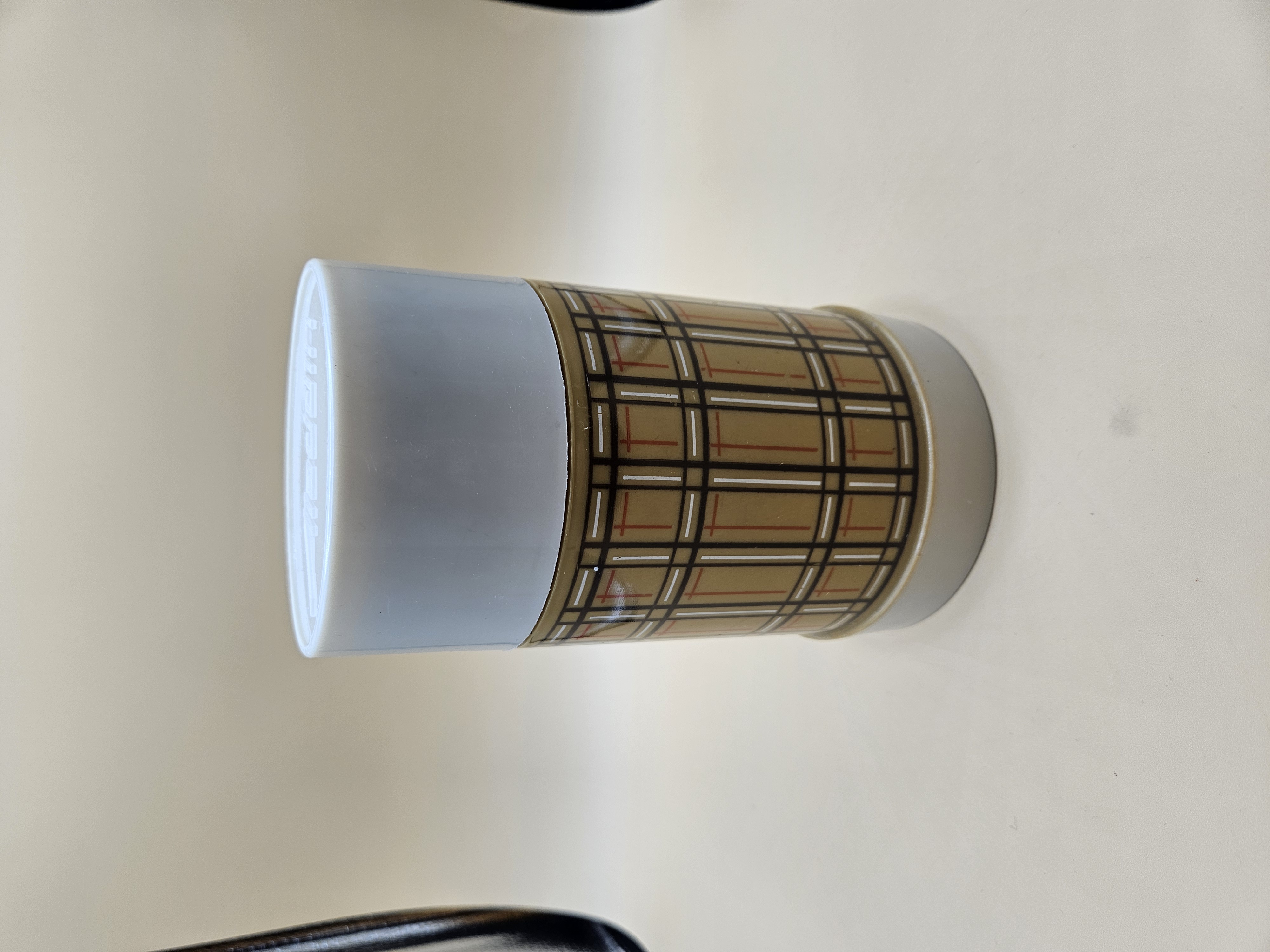 Aladdin Thermos Plaid Coffee Thermos Vintage Aladdin Plaid Thermos