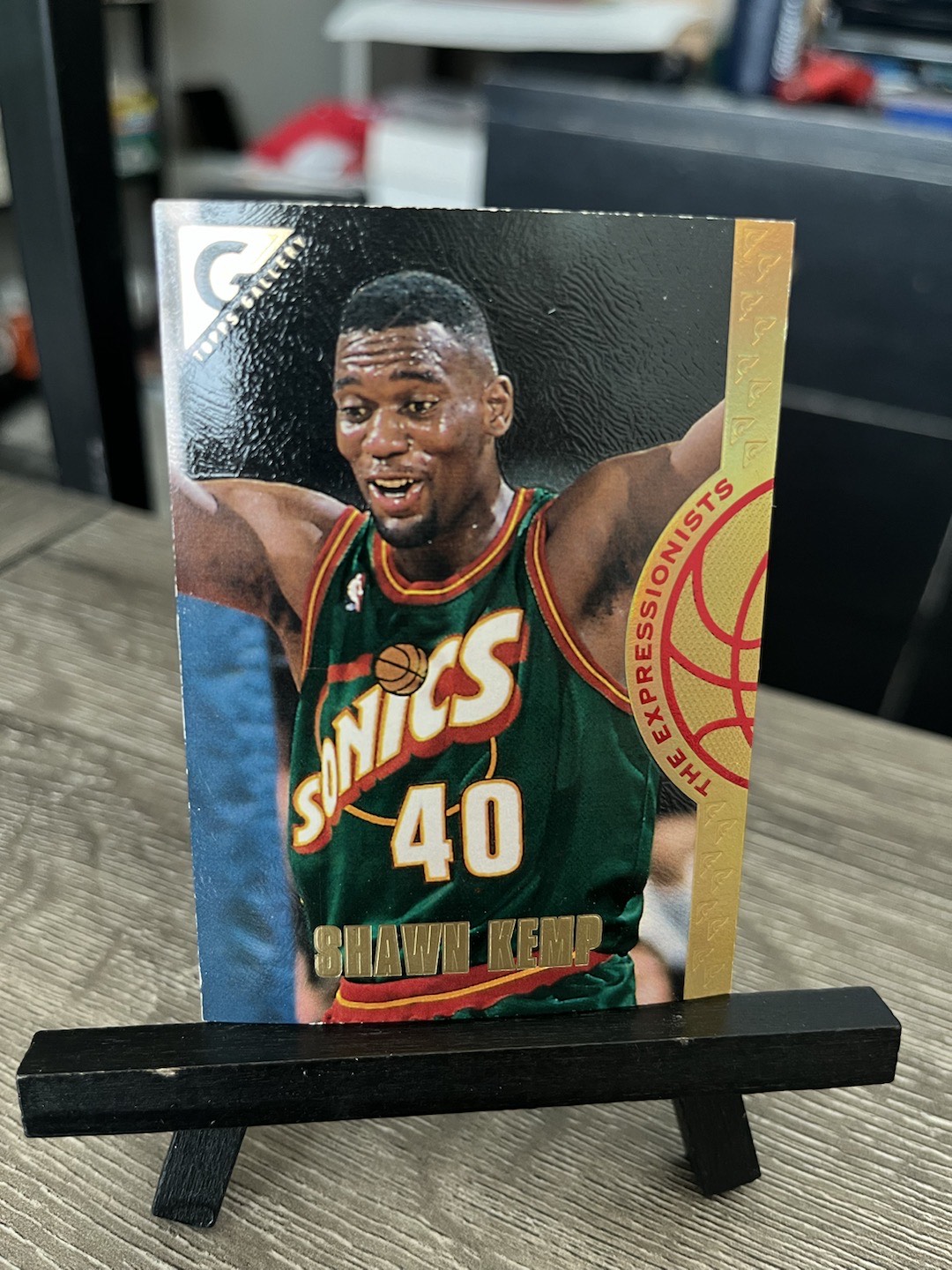 Shawn Kemp 1996 Topps Gallery The Expressionists Insert NBA 