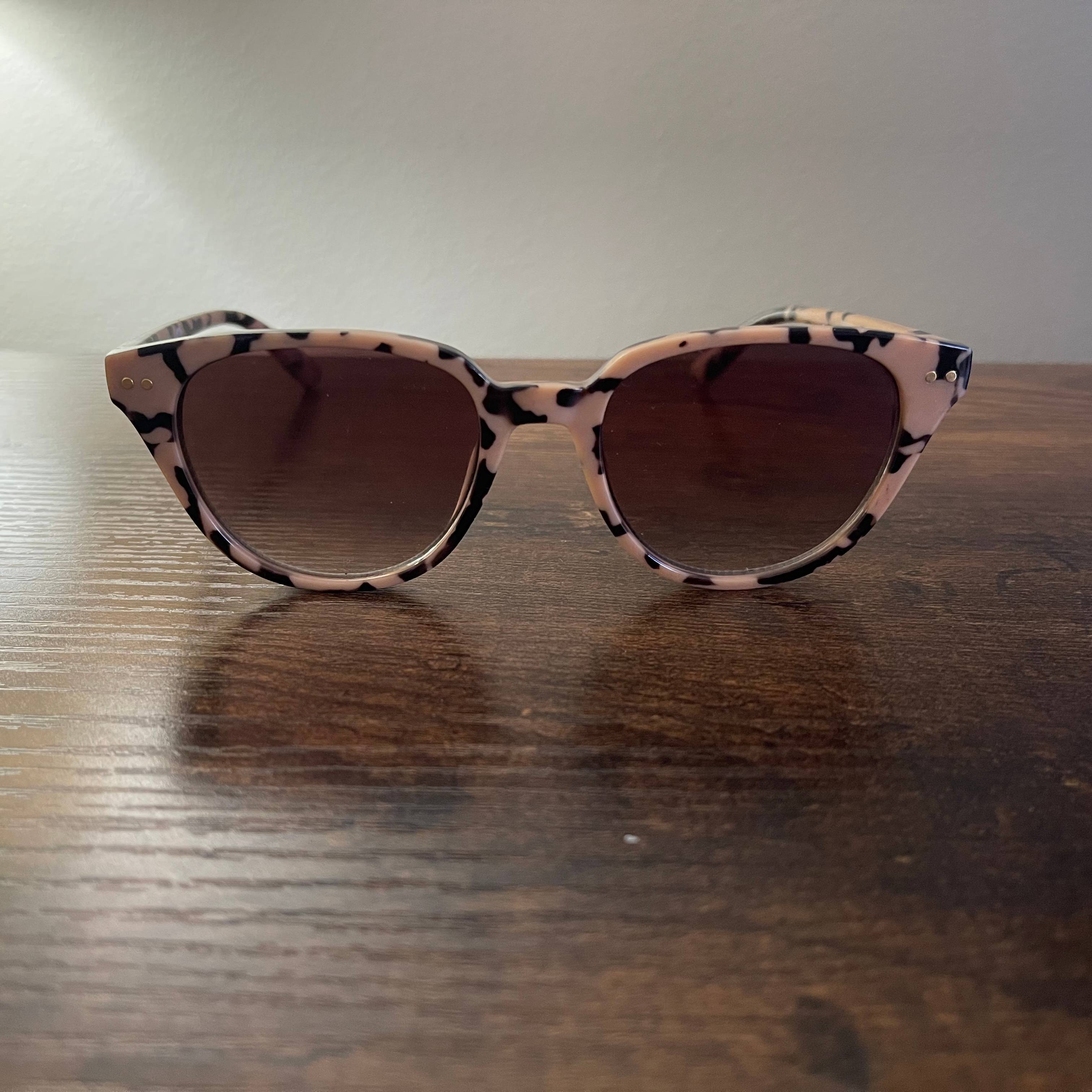 Salt. Sunglasses Women FRAME ONLY Cat Eye 56-18-140 Tortoise Multicolor 518 Cato Fashions | Cato Plastic Tortoise Shell Gold Trim Sunglasses main image 2