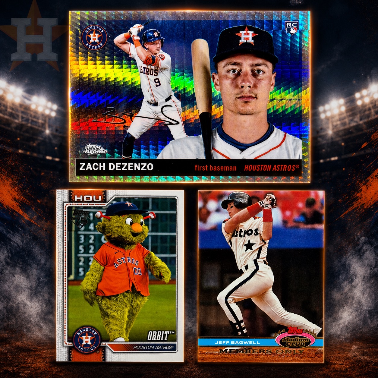 Zach Dezenzo 2025 Topps Chrome Platinum #249 Prism Refractor RC +