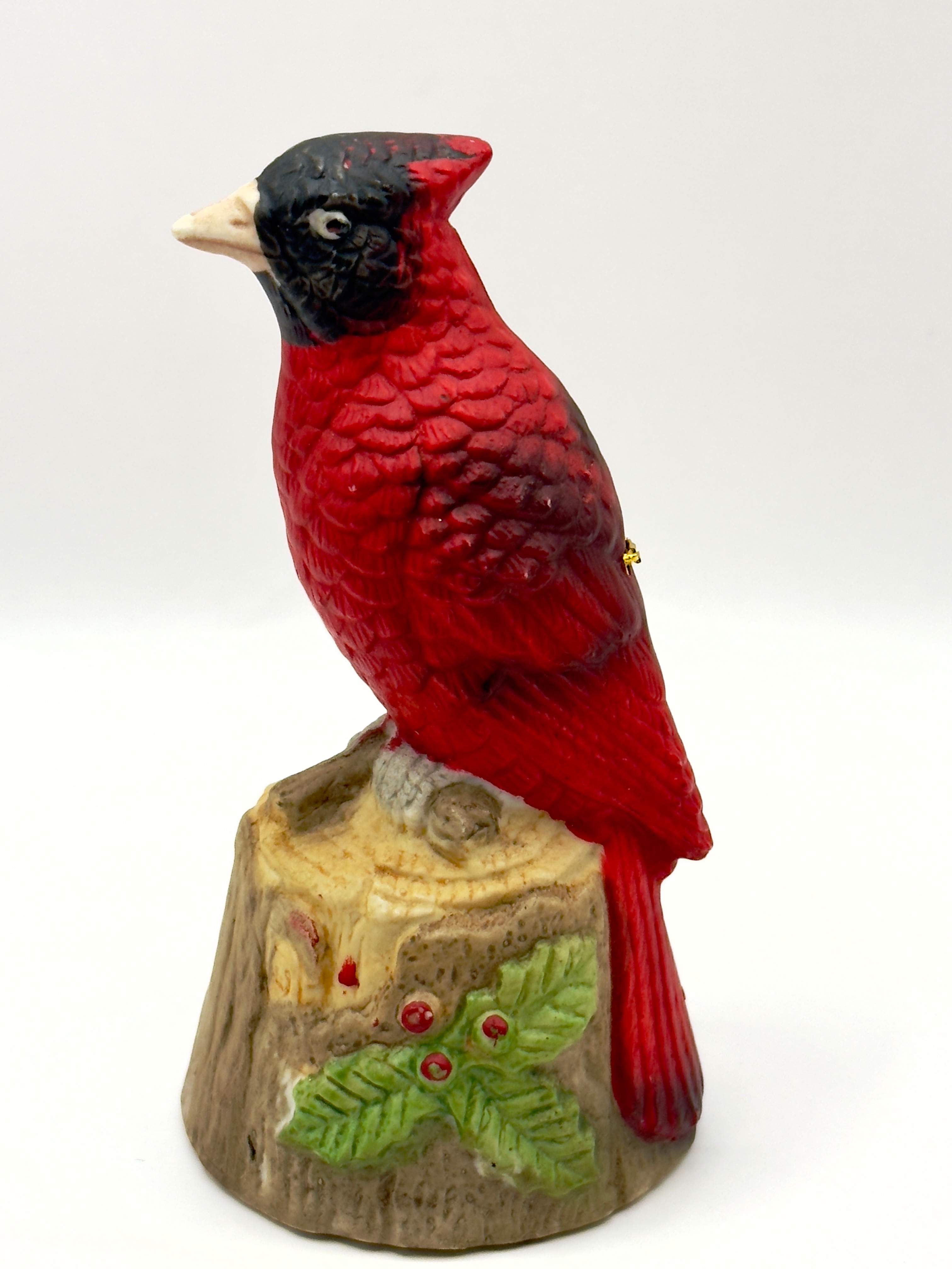 Vintage 1979 “Feathered Friends” Christmas Holiday Red Cardinal Bell ...