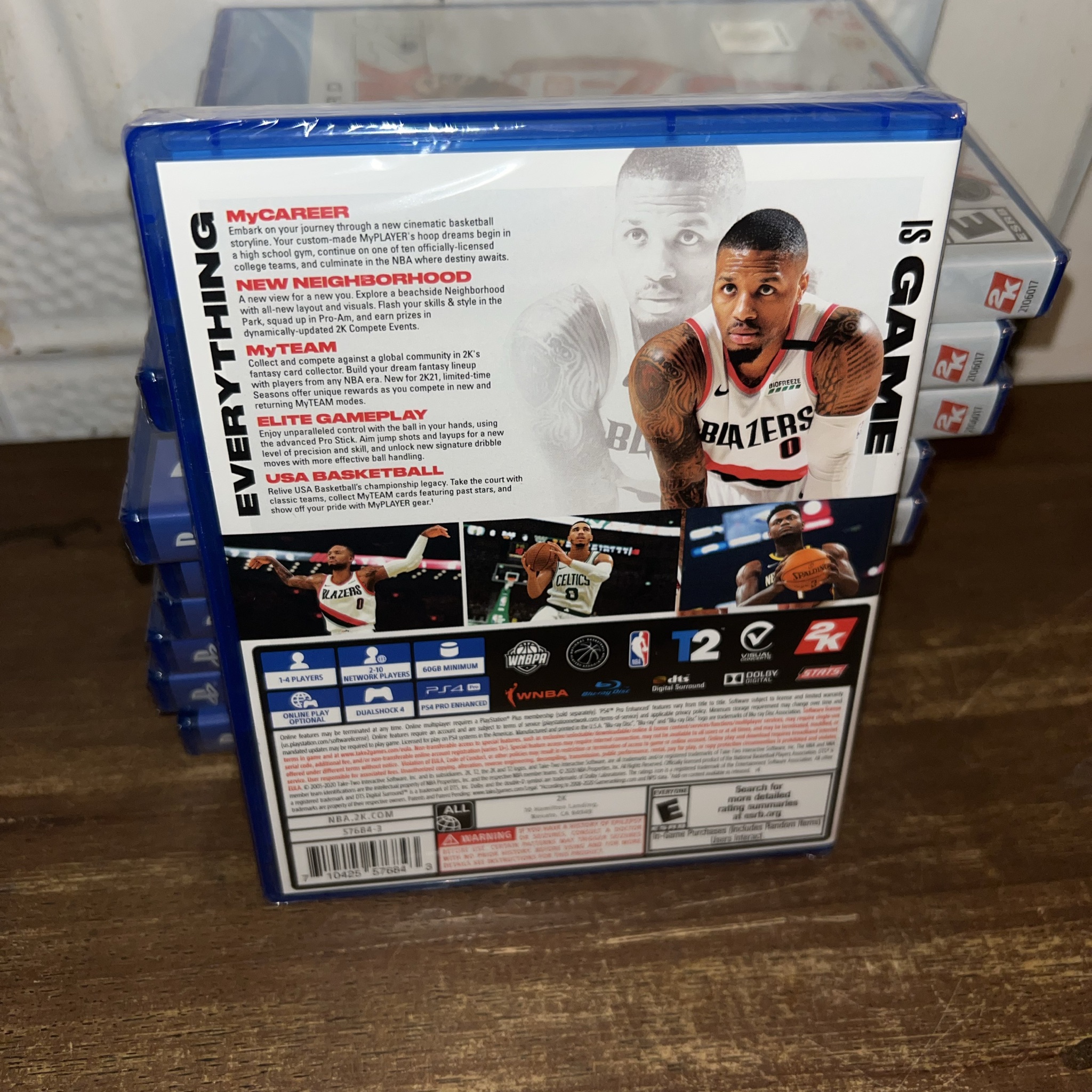 Lot Of 10 New PS4 Games, NBA 2k21 Lillard