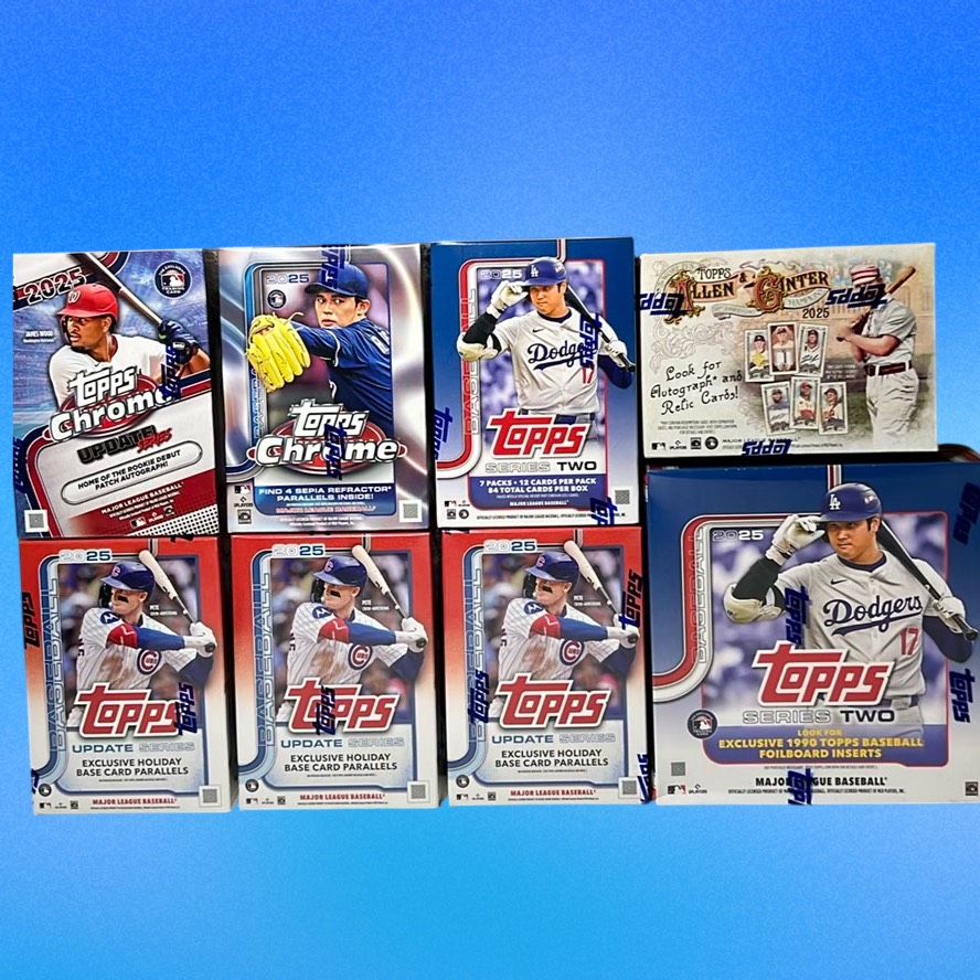 2025 Topps Baseball 8 Box Mixer Live Team Rip #2 MBB1753 (stacked