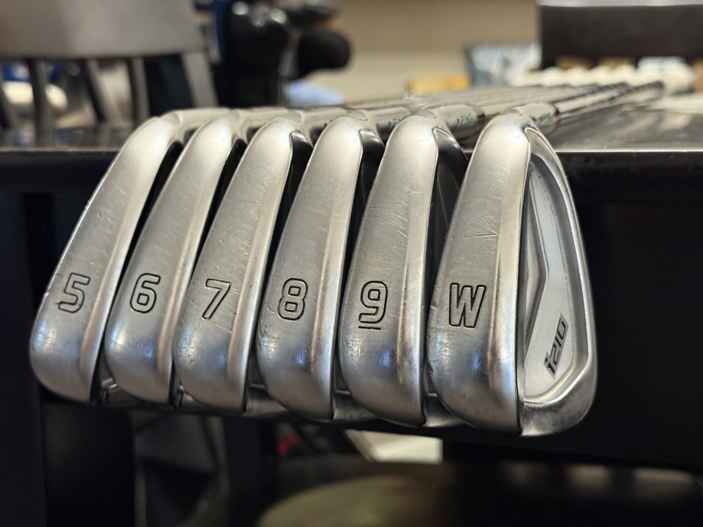 Ping I210 Iron Set Stiff Flex Blue Dot