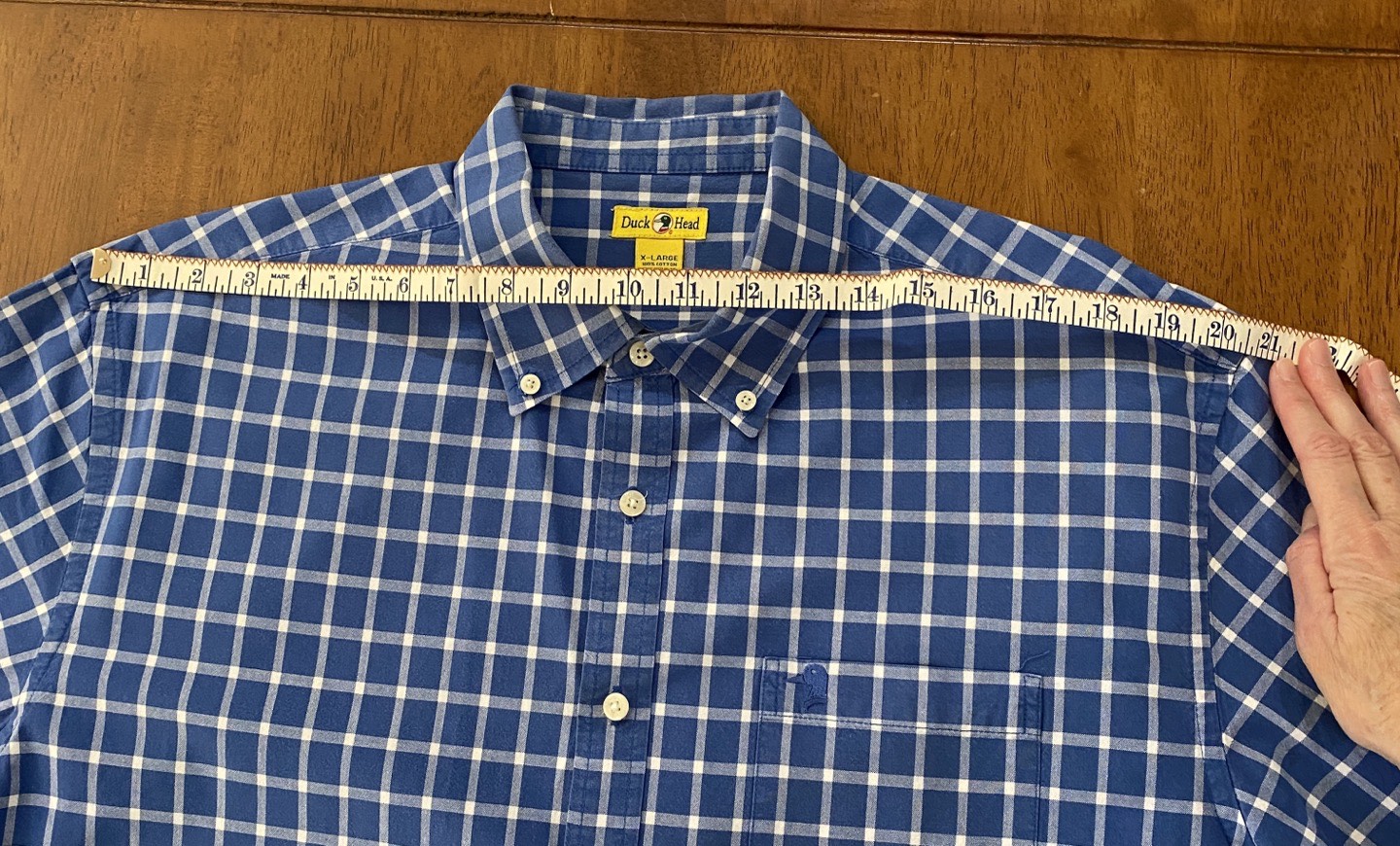 Vintage 80s 90s style Duck Head Button Up Shirt Men