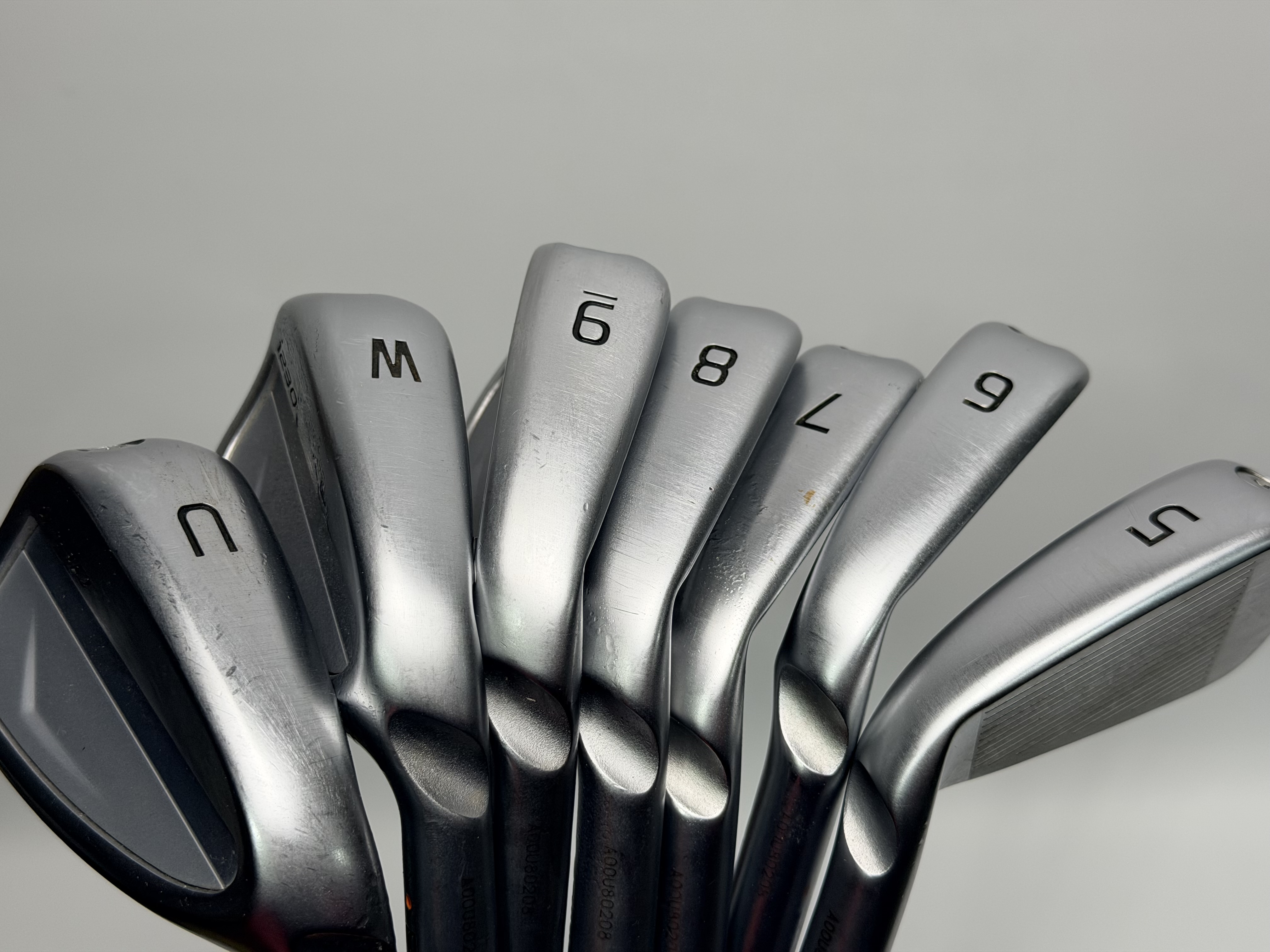 Ping i230 Orange Dot 5-UW Iron Set Project X Rifle 6.0 Stiff Flex