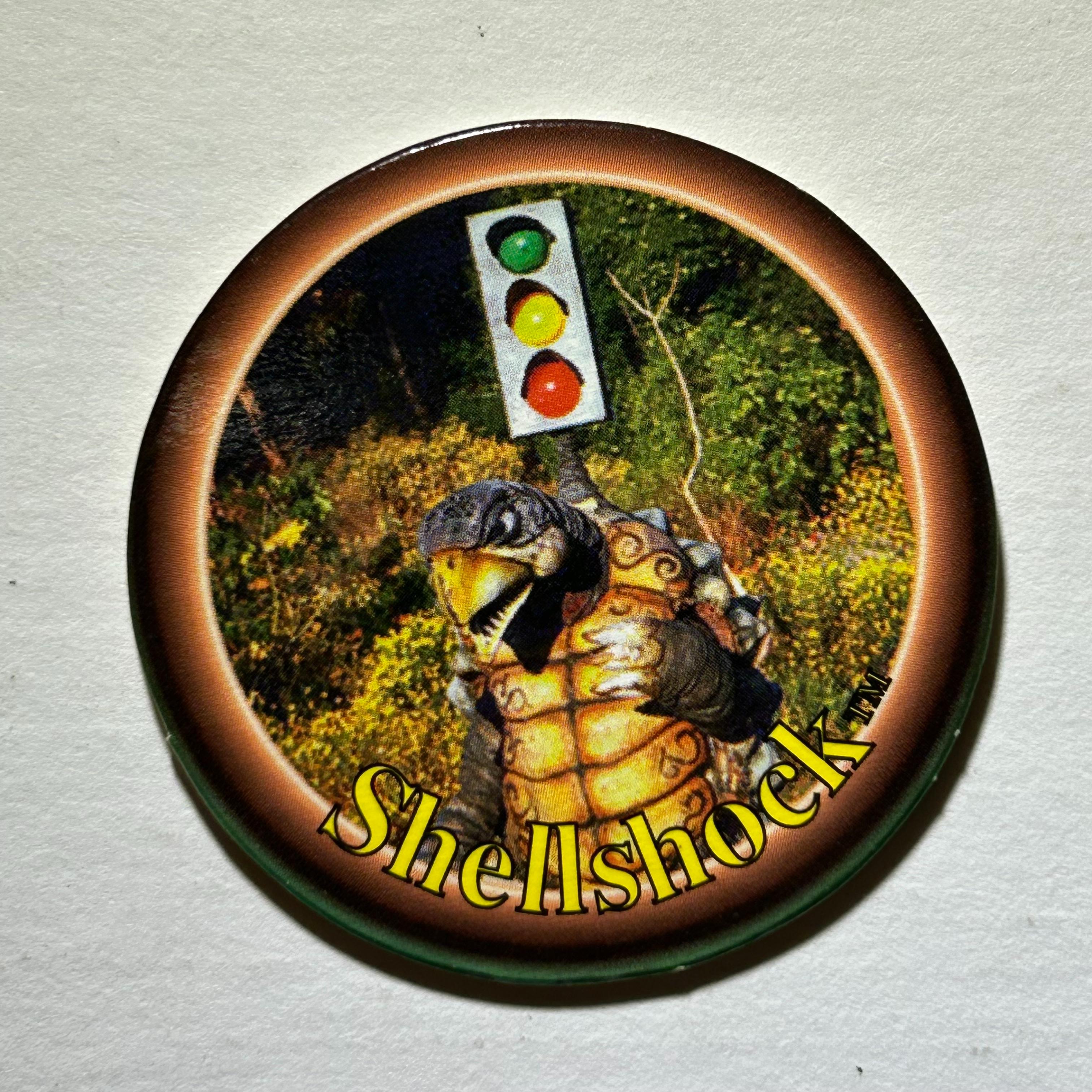 Mighty Morphin Power Rangers Shellshock POG #31 1994 Saban Power Caps - 393