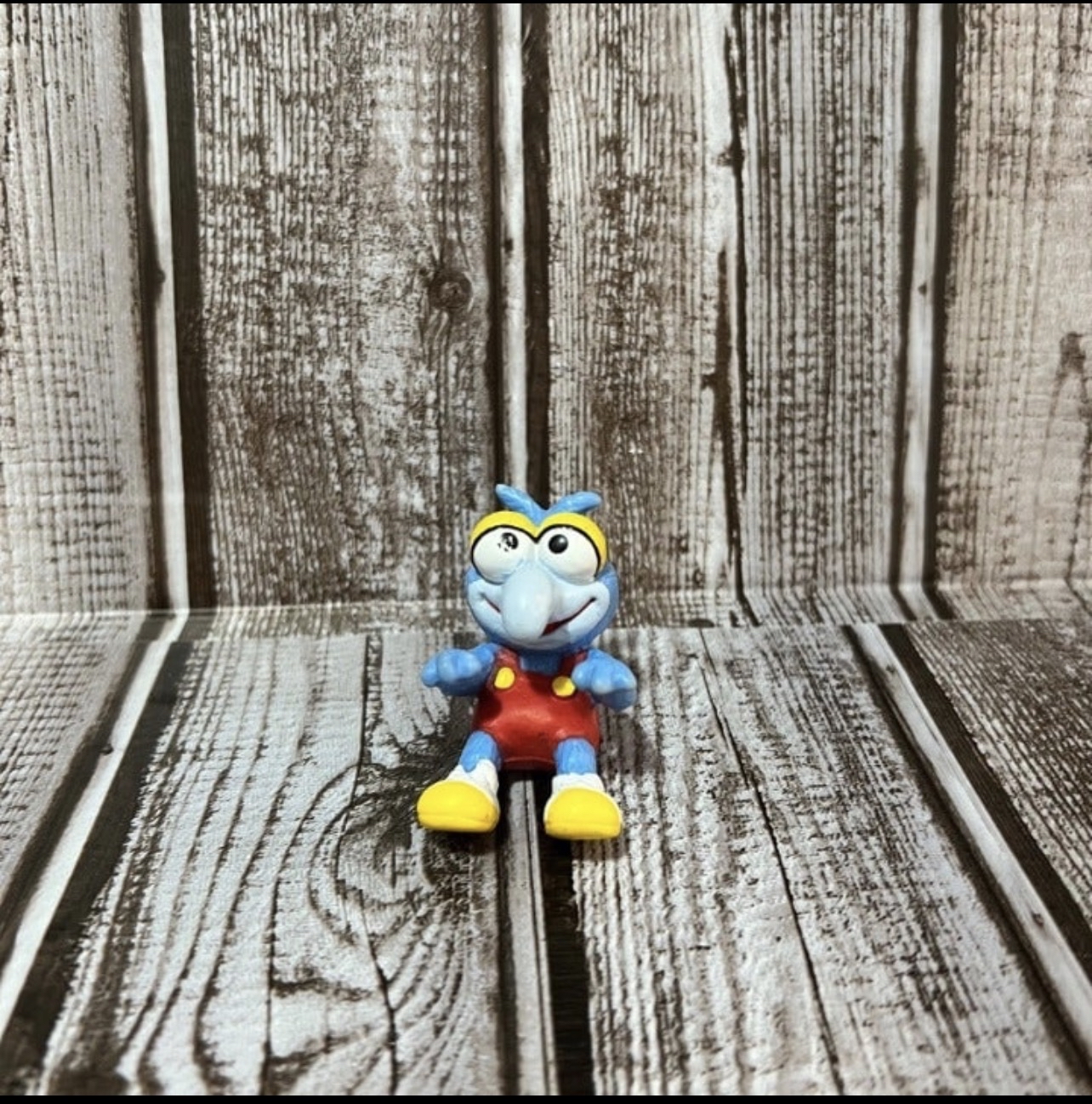 Figurine Collector Gonzo Et Poussin - Muppet Show 1985 Par Henson