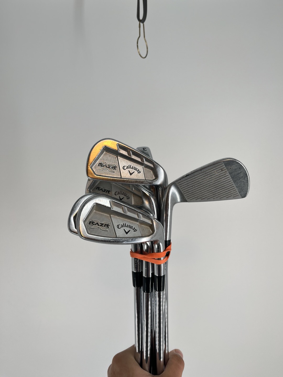 Callaway Razr X Forged Iron 3-9+PW RH Project X Rifle Stiff Flex