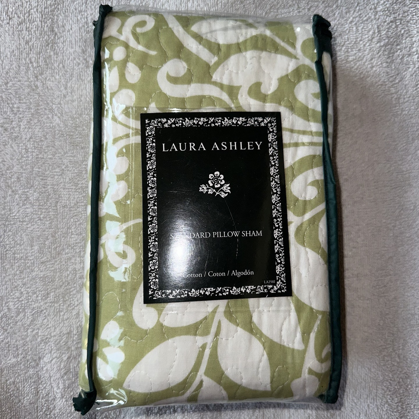 Laura Ashley Kissenbezug-Set – 2-teilig, Perkal-Baumwolle, Atmungsaktiv, Vintage-Design, 51x76 Cm