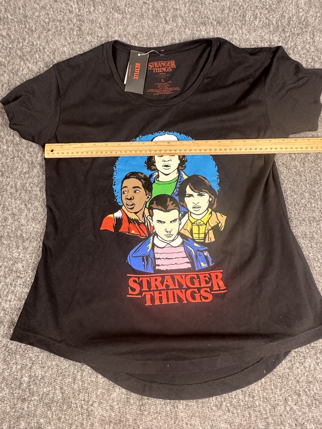Stranger Things Netflix Tshirt Size Large New With Tags