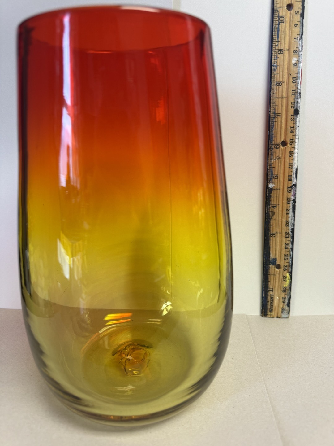 Blenko Rectangular Vase Blenko Vase