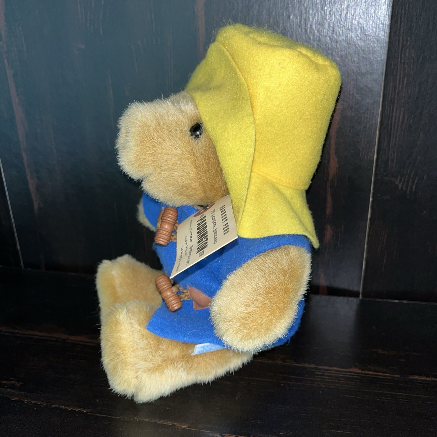 Vintage Eden Toys Paddington Bear Plush Stuffed Animal with